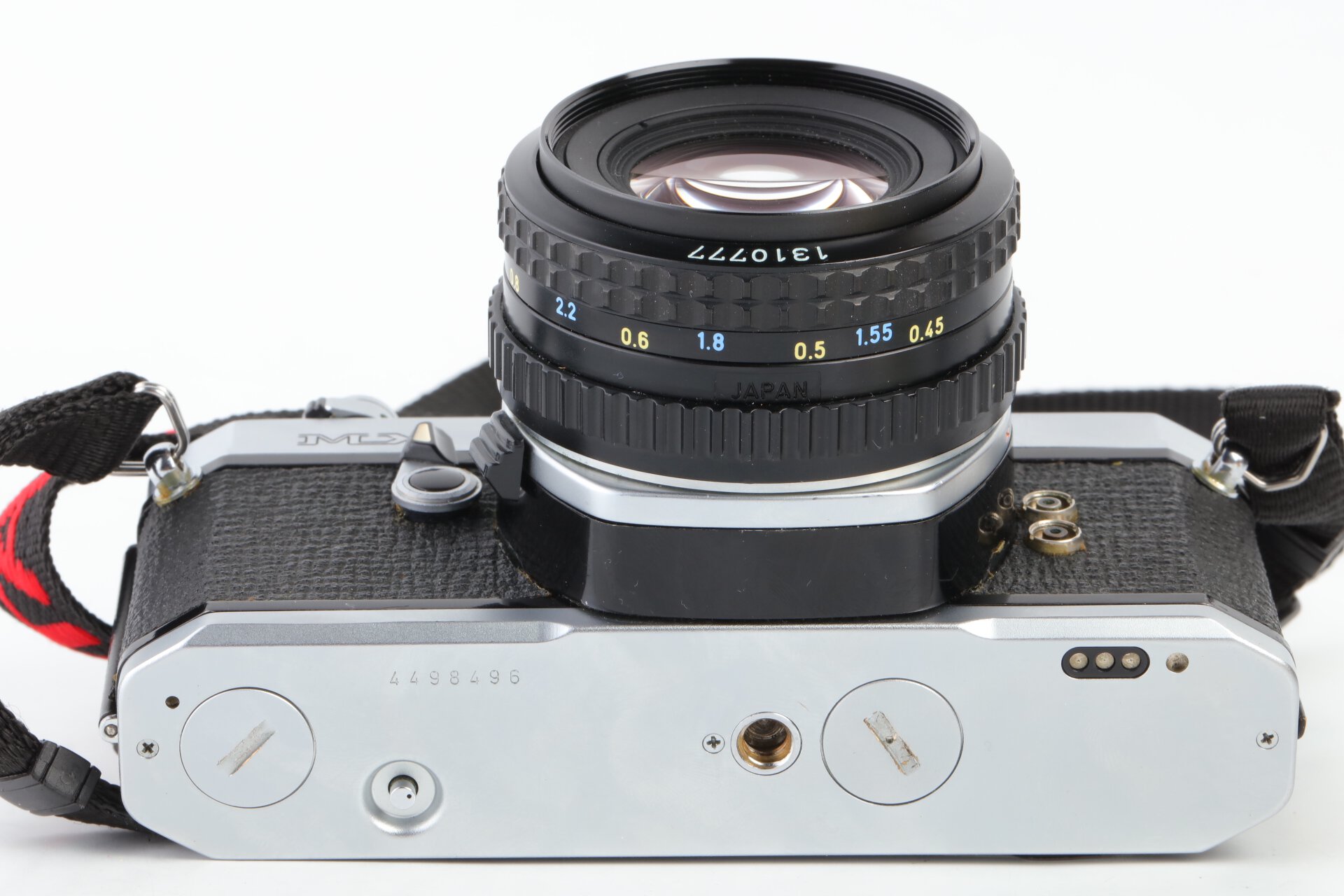 Pentax MX Gehäuse chrom + SMC Pentax-A 1,7/50mm