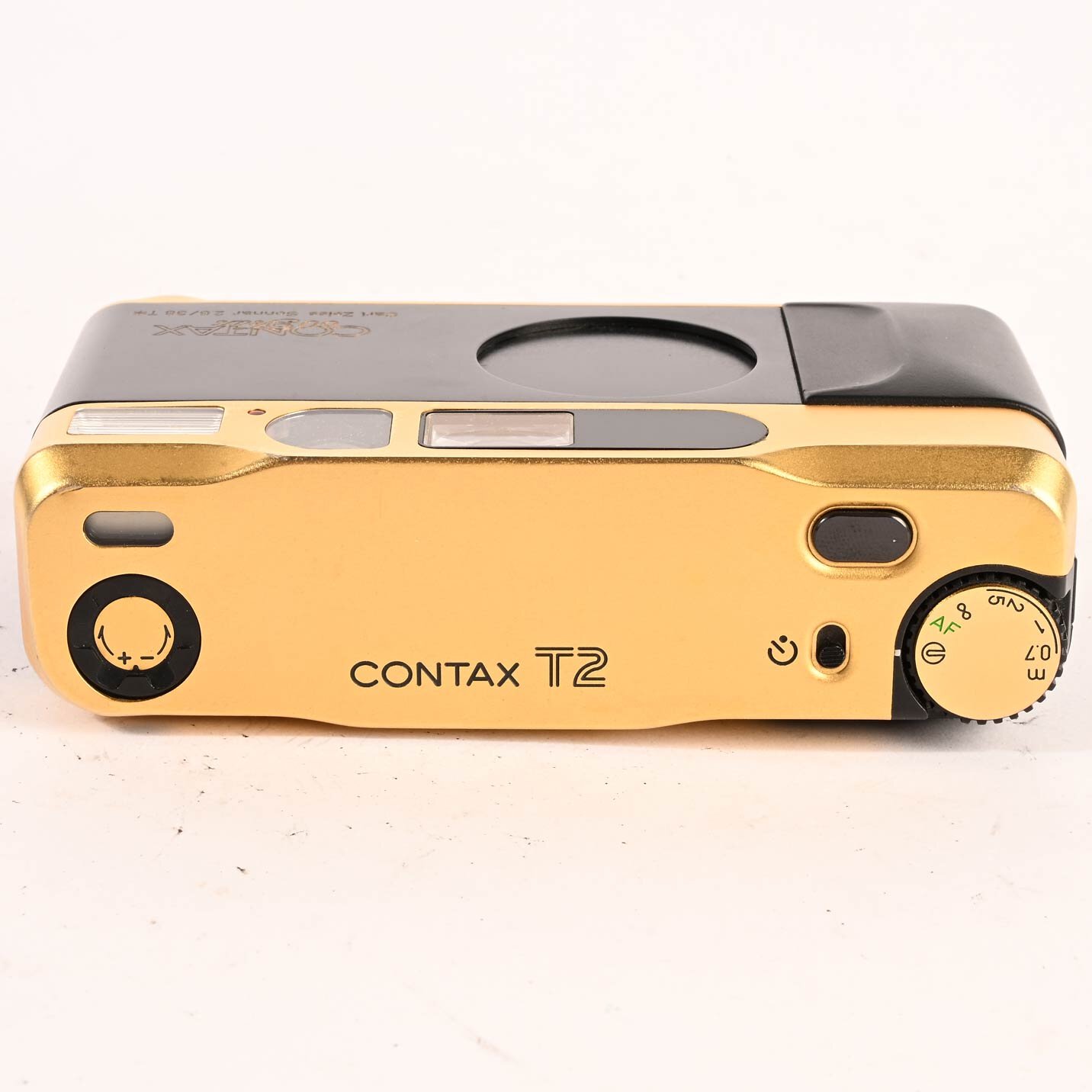 Contax T2 60 Jahre Gold Limited Edition Carl Zeiss Sonnar 2,8/38 mm OVP