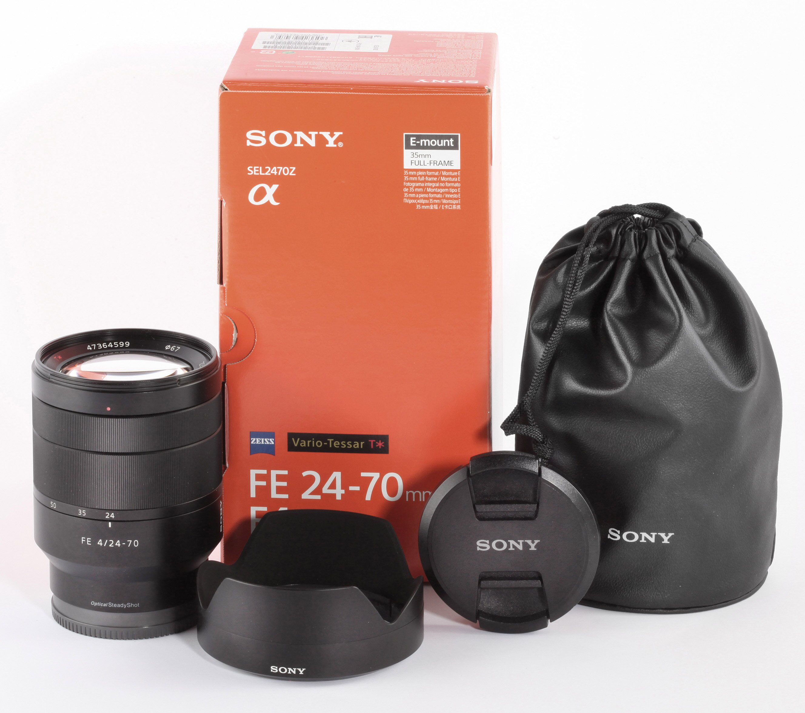 Sony FE 24-70mm/4.0 ZA OSS E-mount
