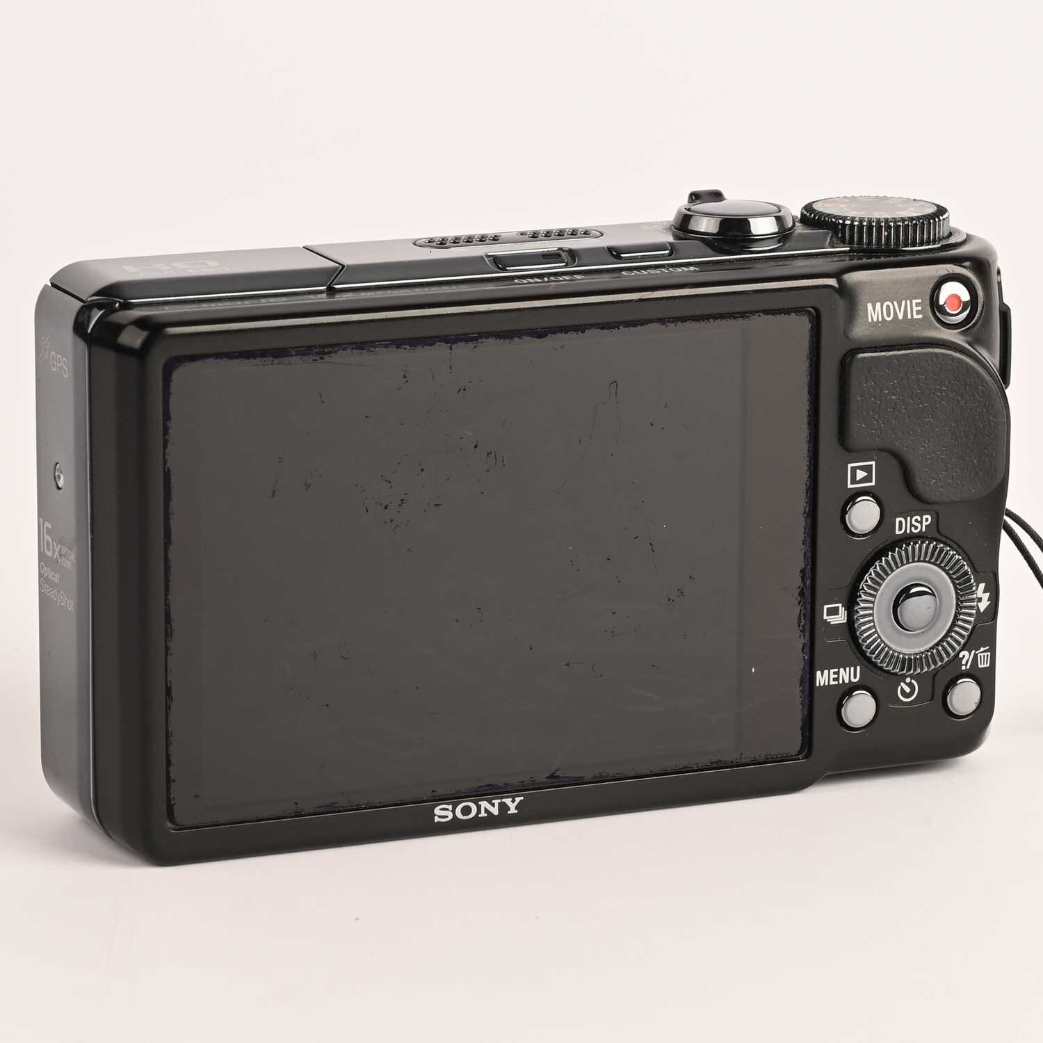 Sony Cyber-shot DSC-HX9V 16.2MP Digitalkamera schwarz