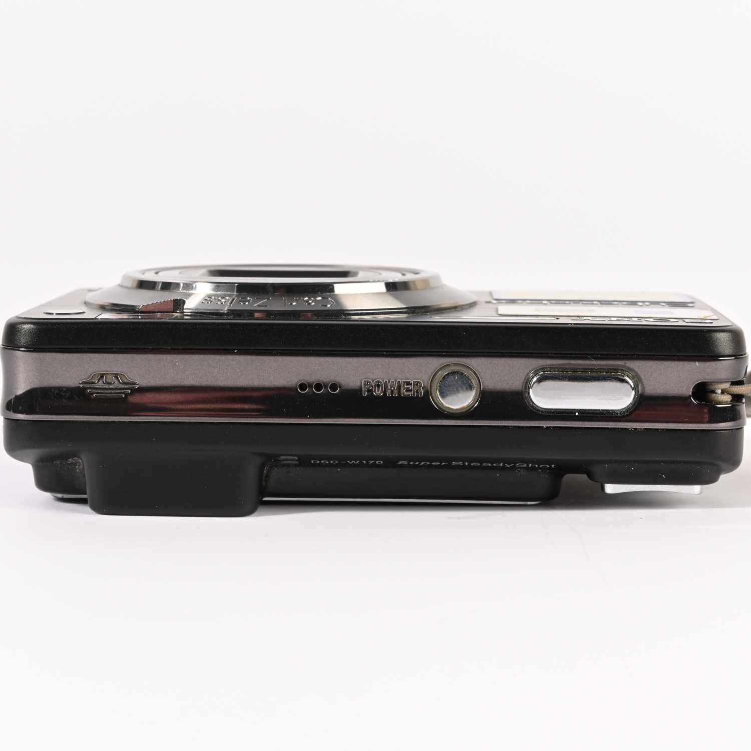 Sony DMC W170 10,1 MP Digitalkamera  Schwarz