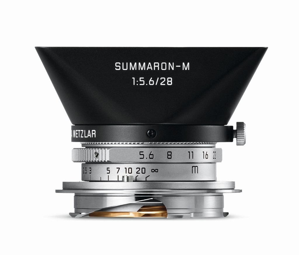LEICA SUMMARON-M 28mm 1:5.6 silbern verchromt