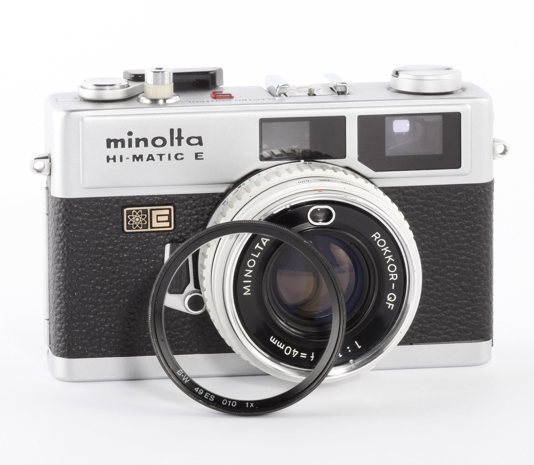 Minolta HI-Matic E Analoge Kompaktkamera