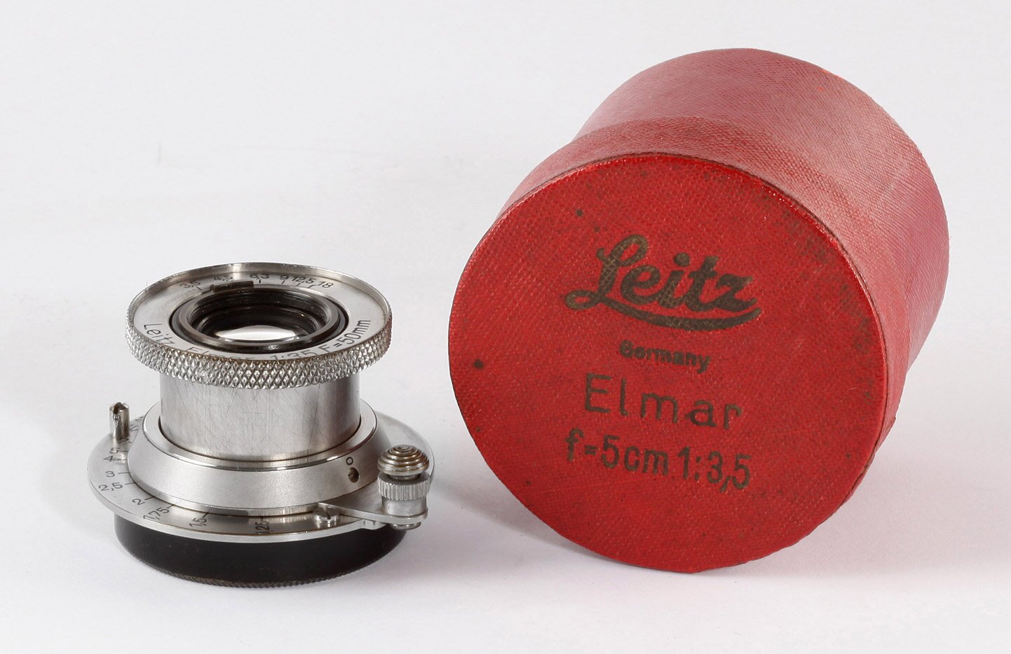 Leica Elmar 3,5/50mm M39 nickel LTM ohne Seriennummer