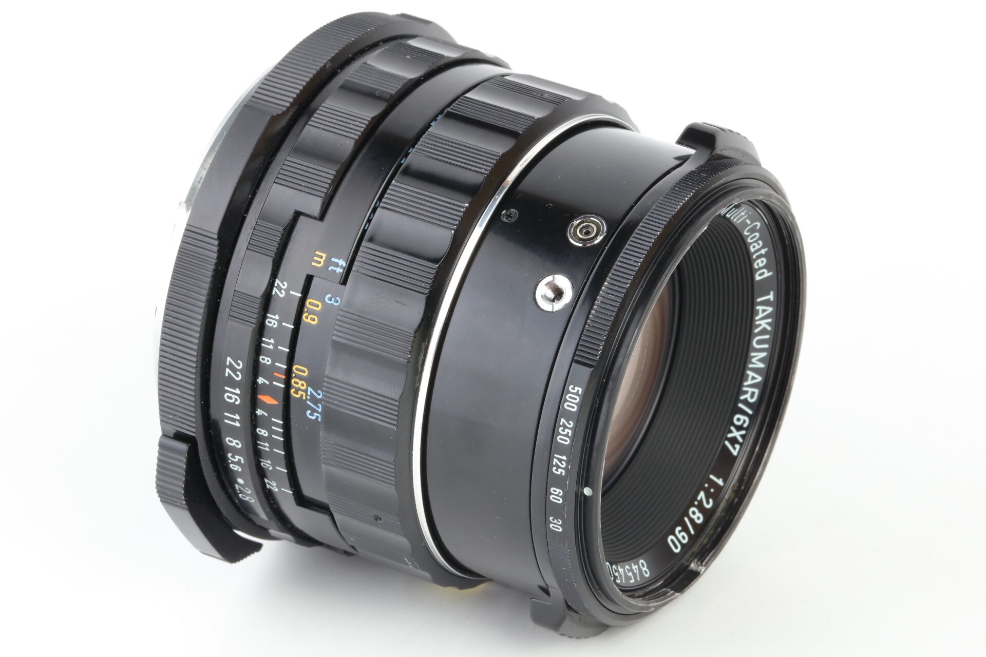 Pentax 67 2,8/90mm LF Zentralverschluß Super-Multi-Coated Takumar