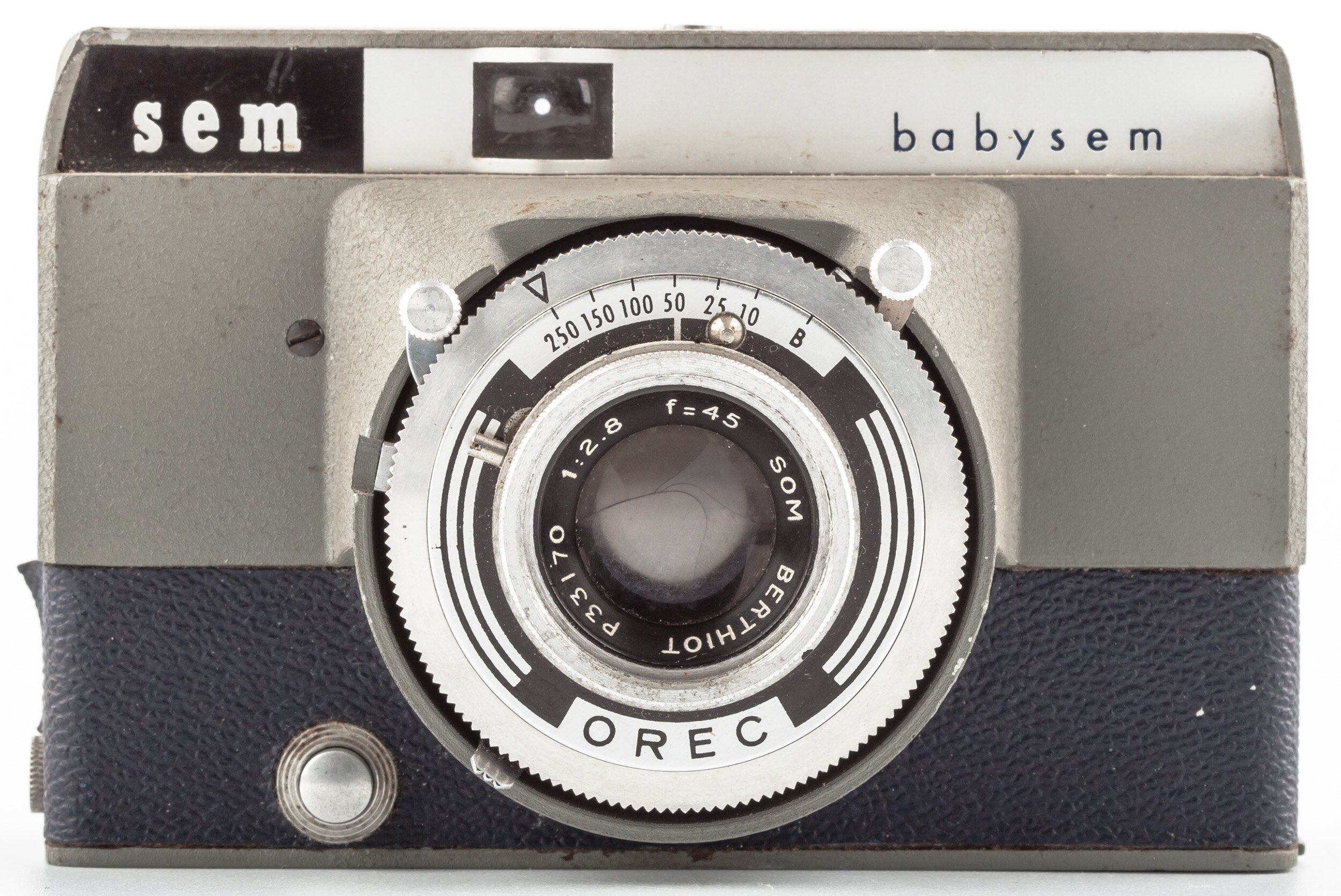 Sem babysem mit Som Berhiot 2,8/45mm schwarz Vintage