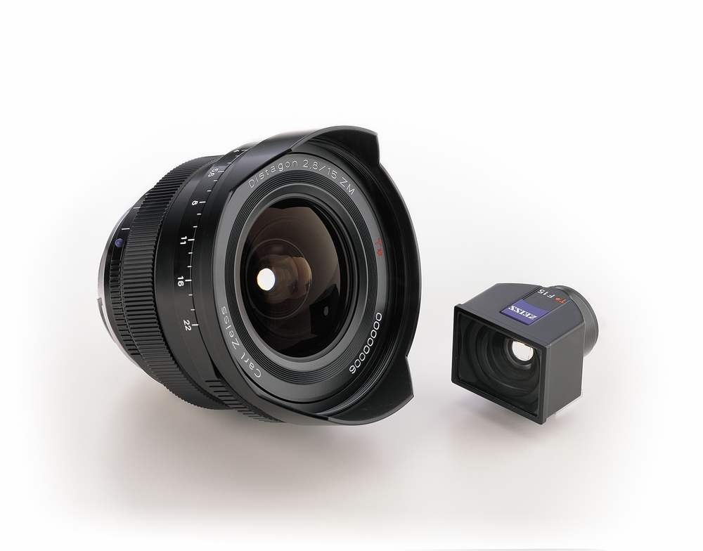 Zeiss Distagon T* 15mm 1:2,8 ZM f. Leica M schwarz ohne Centerfilter