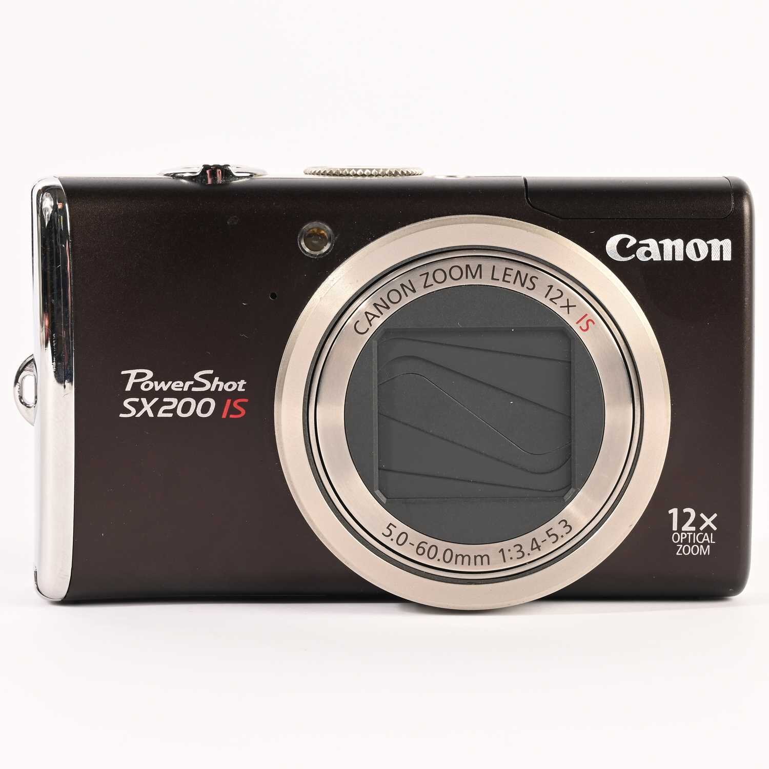 Canon PowerShot SX200 IS Digitalkamera 12 Megapixel 12-fach Zoom kompakt