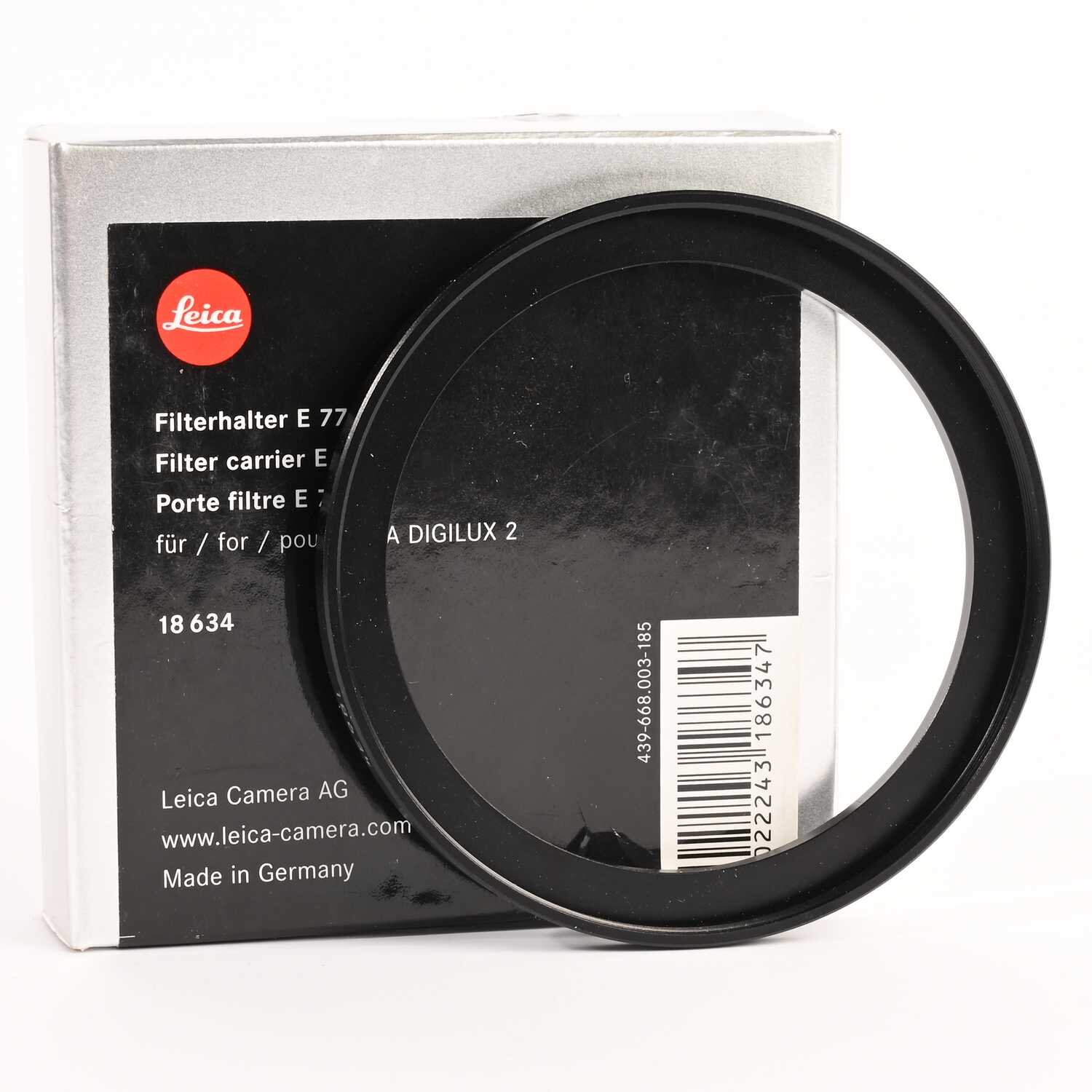 Leica Filterhalter E 77 frü Leica Digilux 2 18334