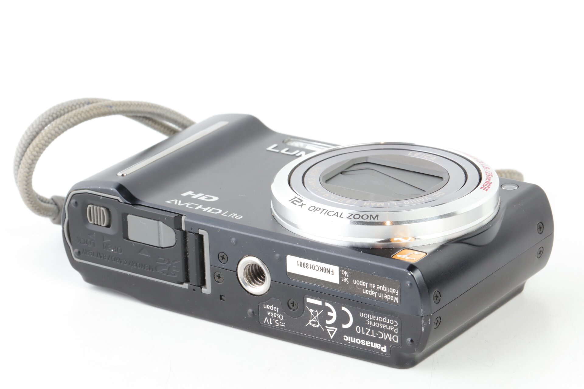 Panasonic Lumix DMC-TZ10 Power O.I.S. 25mmm WIDE 12x Leica DC Vario-Elmar Asph.