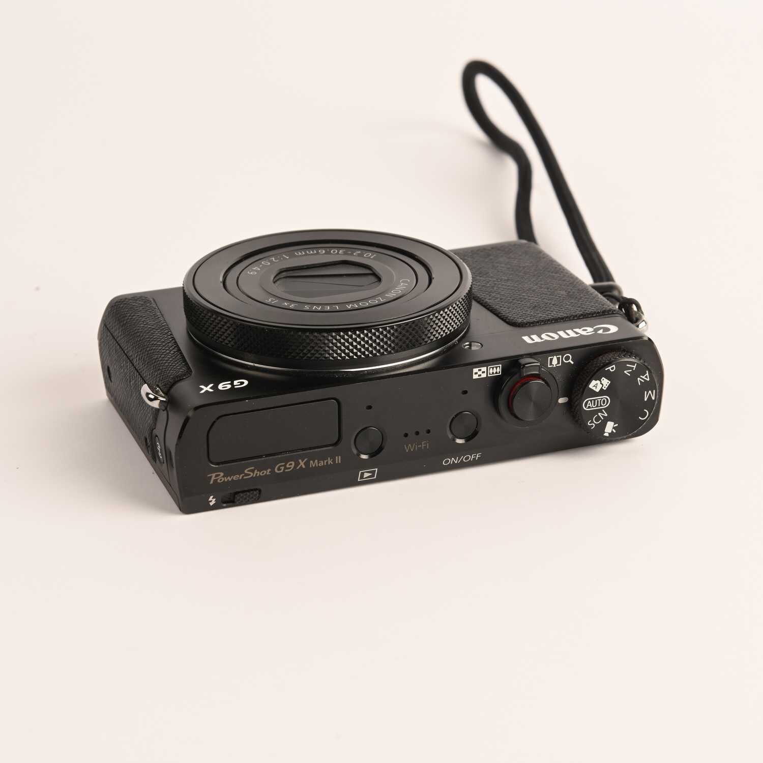 Canon PowerShot G9 X Mark II schwarz Kompakt Digitalkamera 20.1MP Wi-Fi