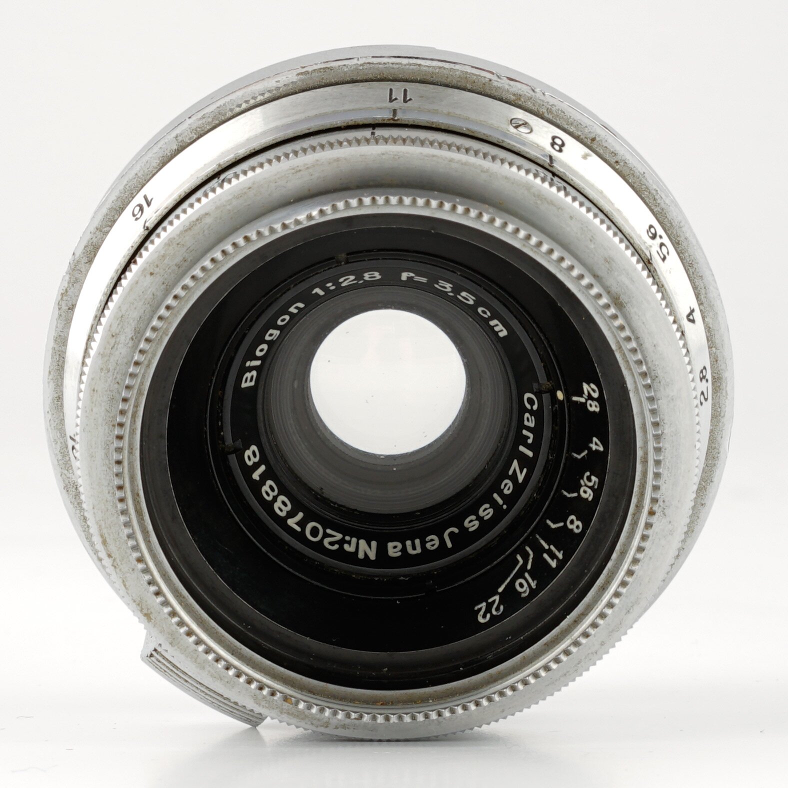 Carl Zeiss Biogon 2,8/3,5cm Contax RF