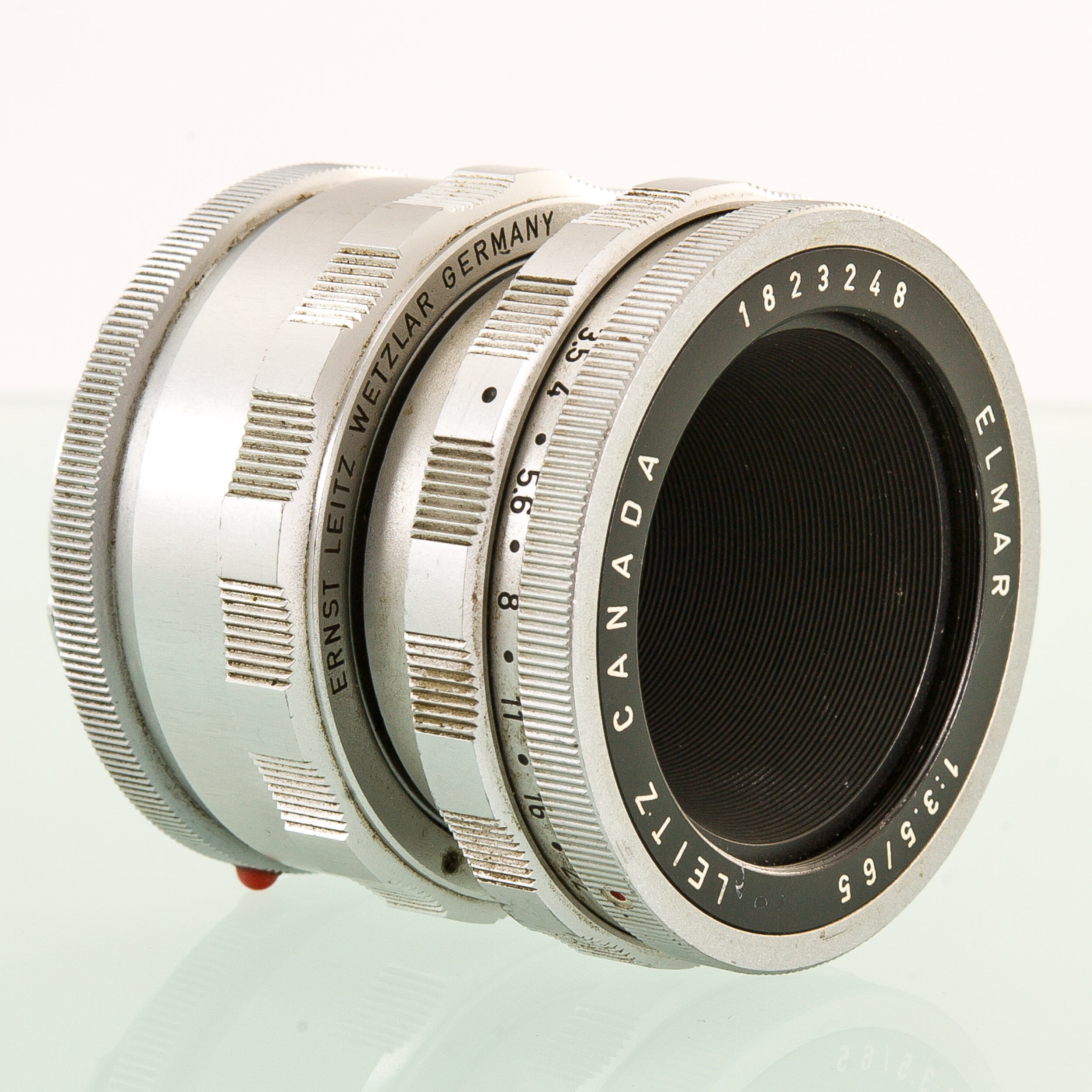 Leica Leitz Canada Elmar 3,5/65mm chrome Visoflex