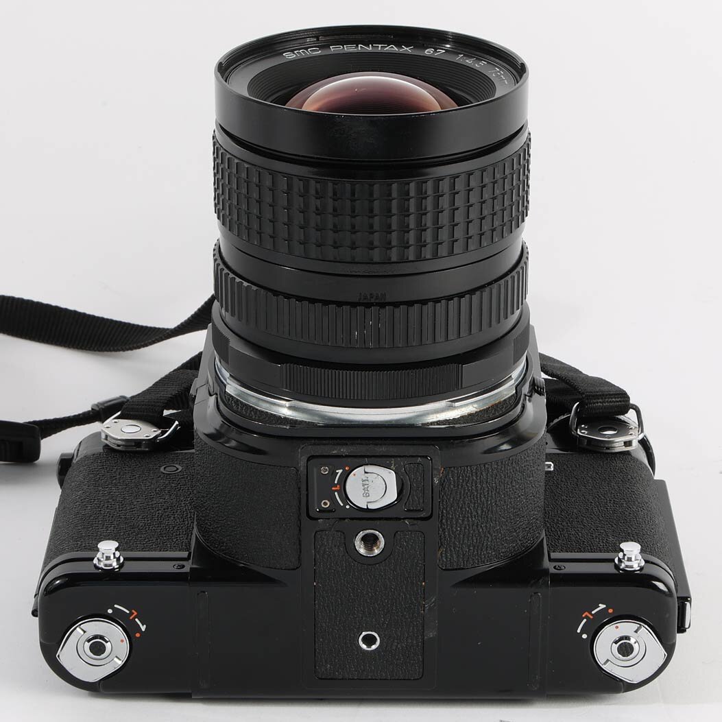 Asahi Pentax 6x7 SMC 75mm f/4.5 TTL-Prisma