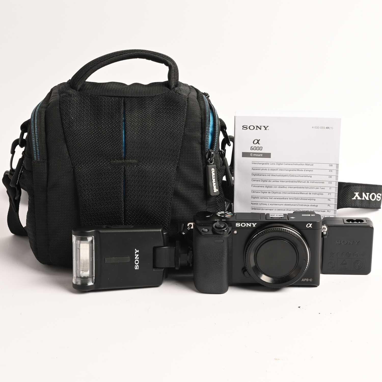 Sony Alpha ILCE-6000 24.3 MP Digitalkamera body schwarz