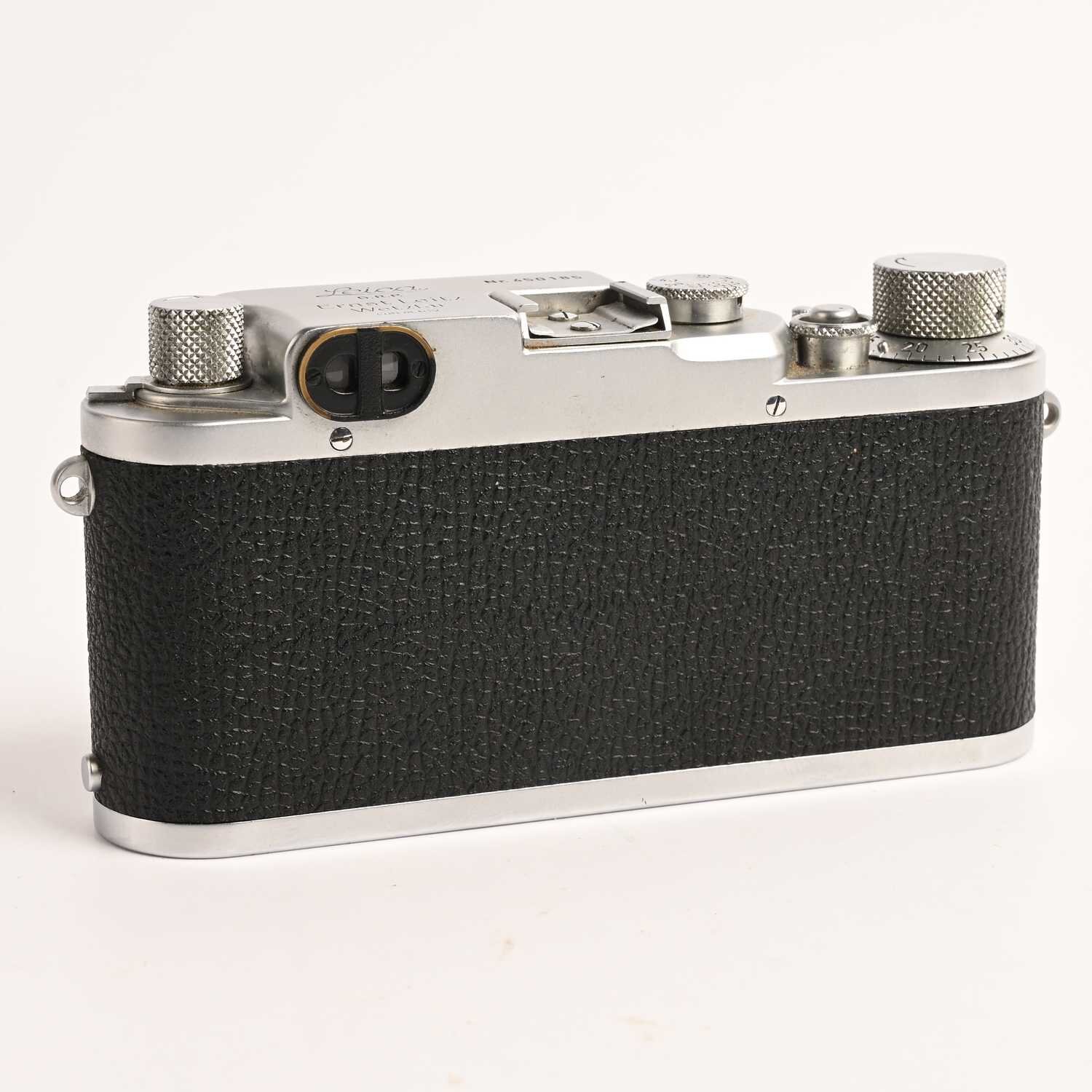 Leitz Leica IIc Sucherkamera mit Elmar 5cm f/3.5 Schraubgewinde Kamera