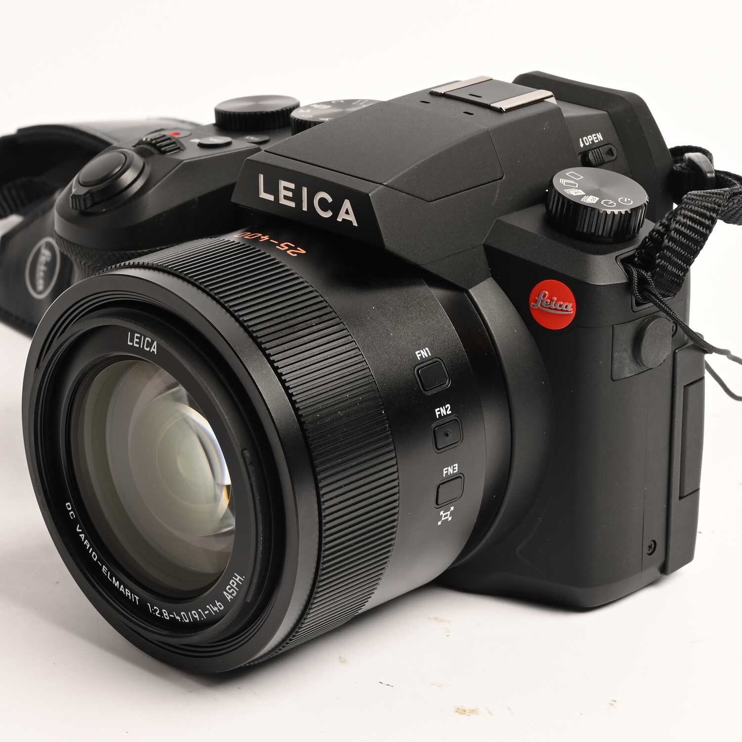 Leica V-Lux 5 Bridgekamera Schwarz 4K Full-HD-Video WiFi Touchscreen