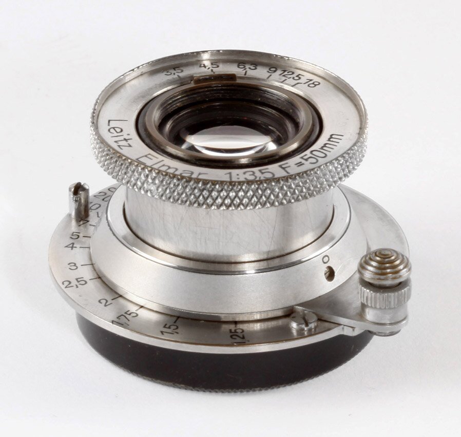 Leica Elmar 3,5/50mm M39 nickel LTM ohne Seriennummer