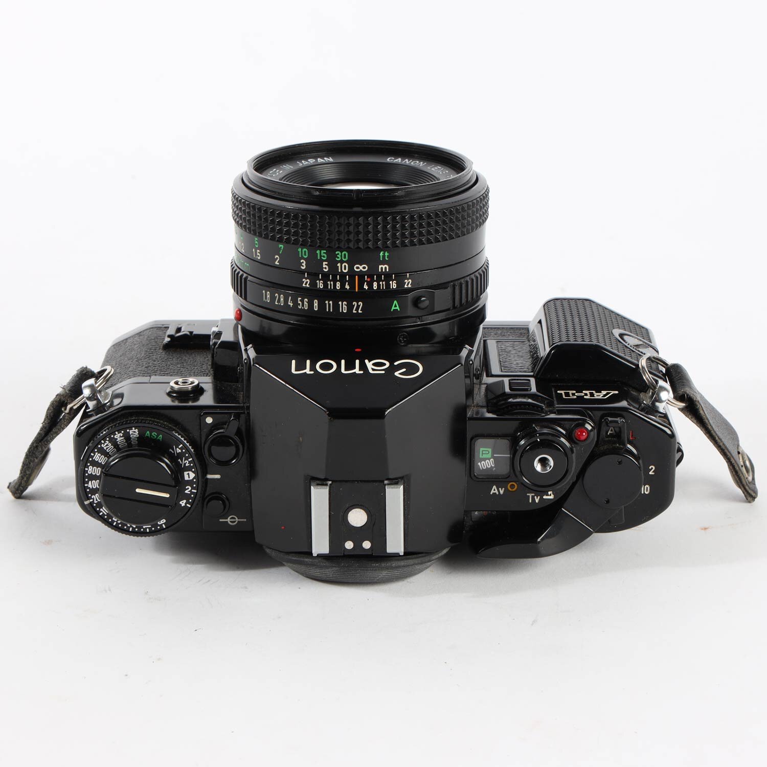 Canon A-1 Canon FD 50/1,8 schwarz