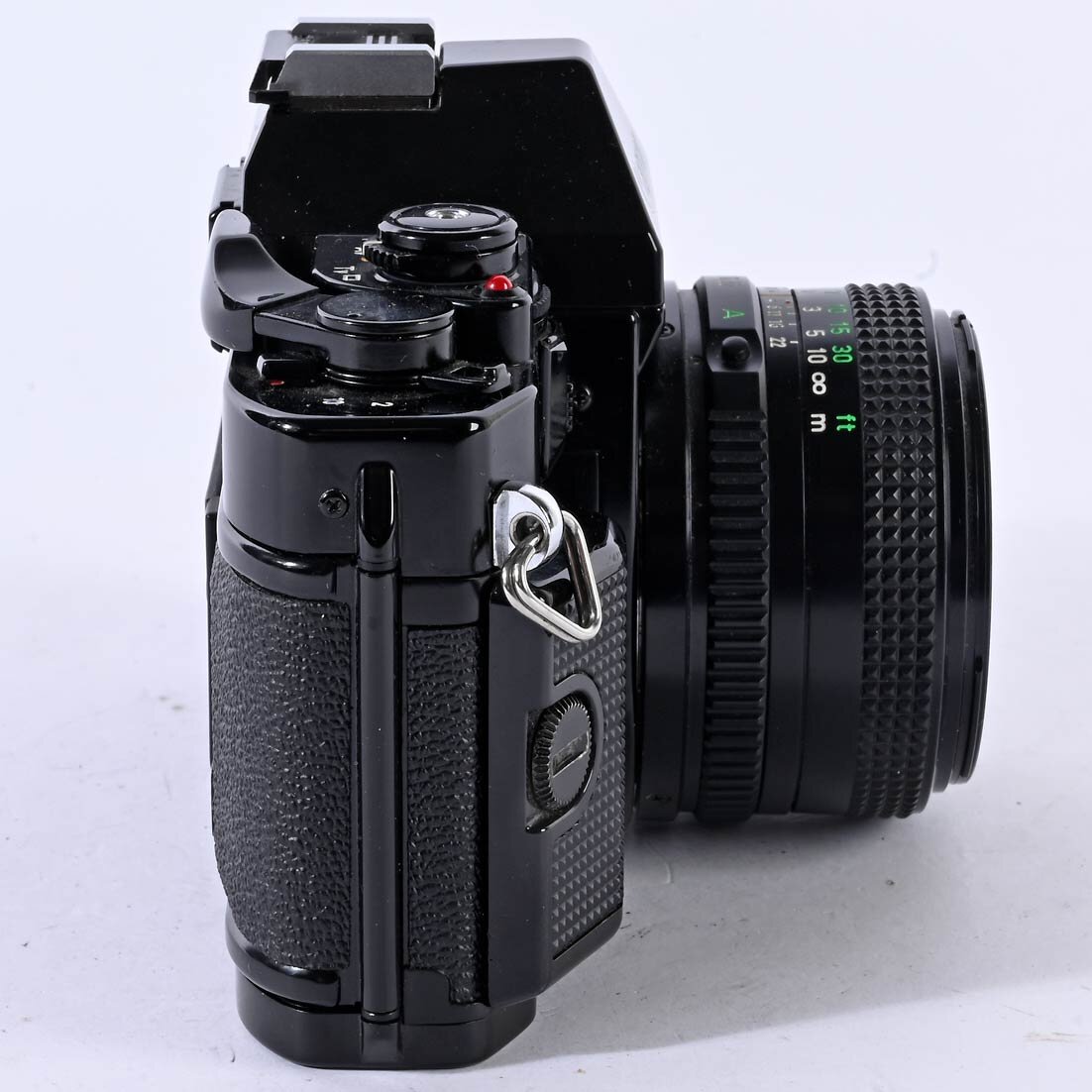 Canon A-1 Spiegelreflexkamera 35mm 50mm F/1.8 schwarz