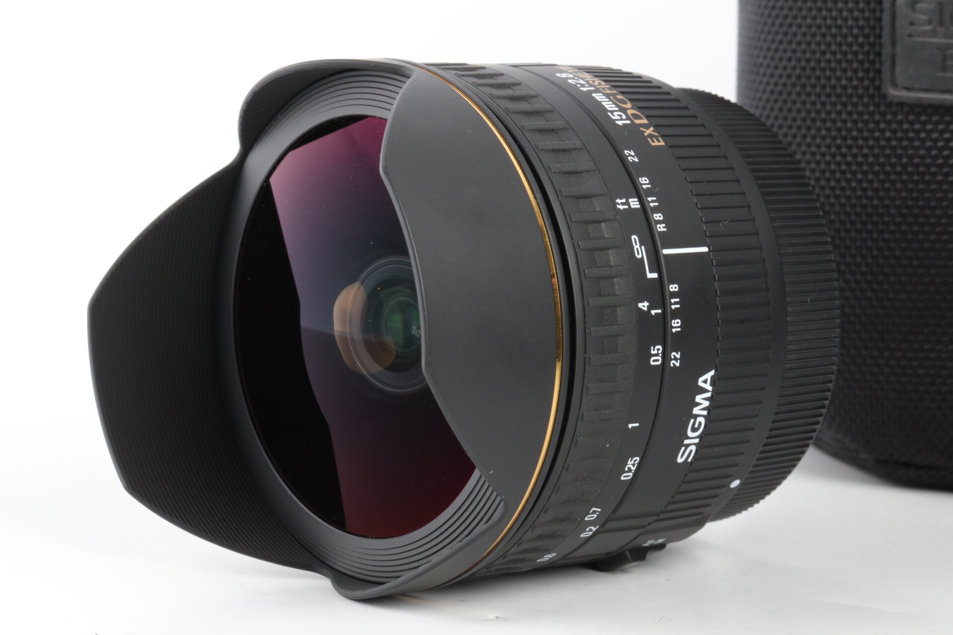 Sigma 15mm 2,8 EX DG Fisheye für Canon EF