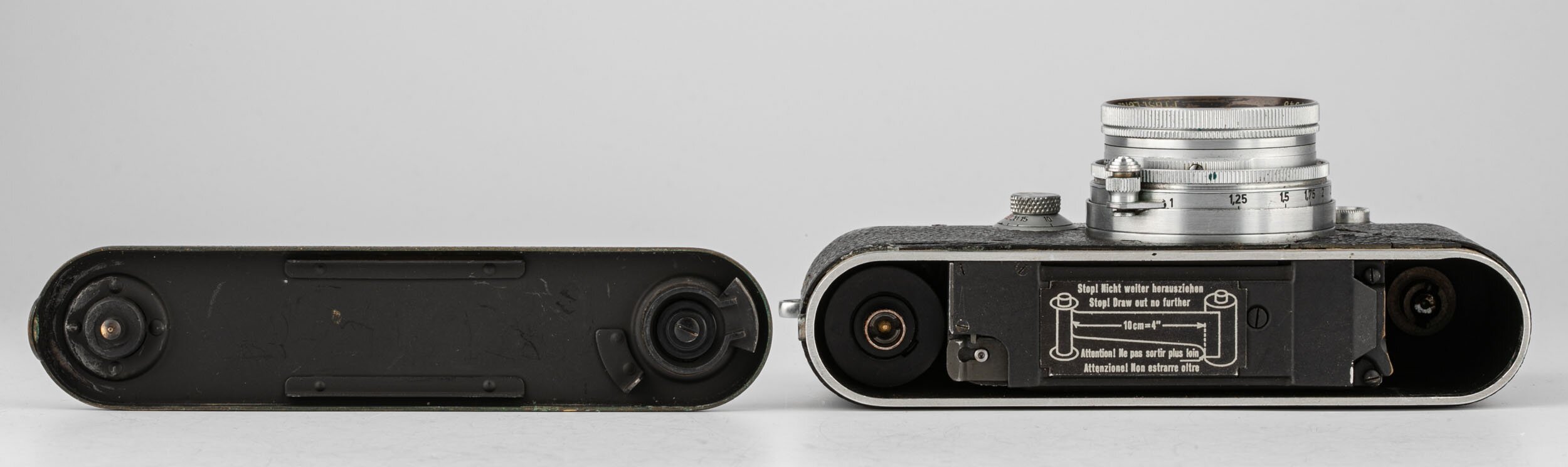Leica IIIc grau grey lackiert No 387526 Summitar 2/5cm L