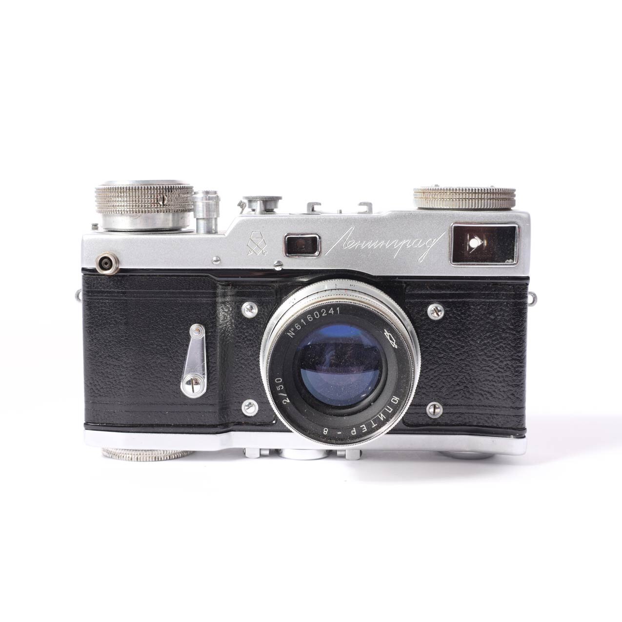 GOMZ Leningrad camera Jupiter 8 2/5cm Leica M39 Mount 35mm rangefinder