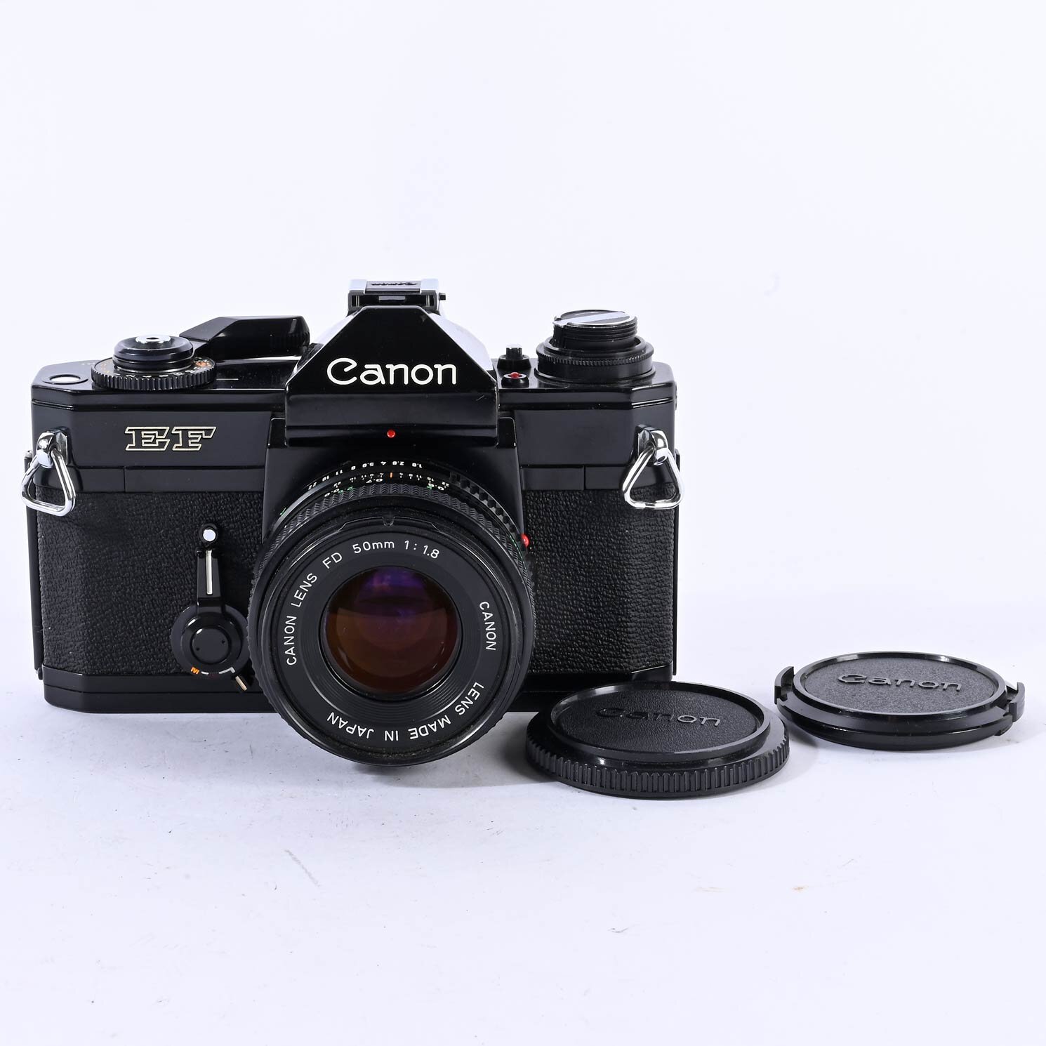 Canon EF camera schwarz Canon FD 50/1,8