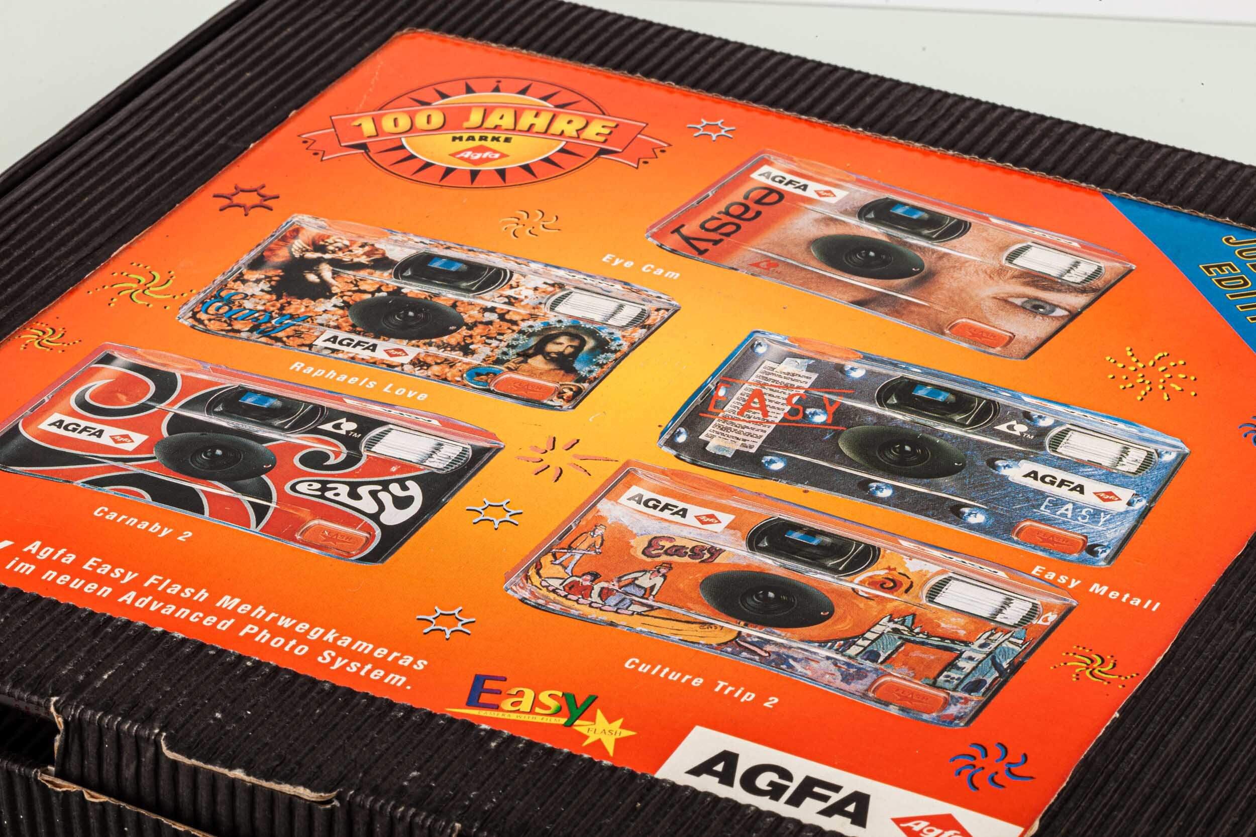 Agfa Jubiläungsbox Edition 100 Jahre Marke Agfa