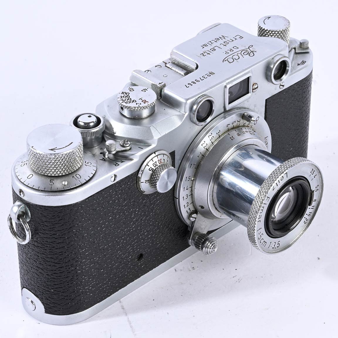 Leica IIIc (I) Elmar 3,5/50  War-time  camera  1941
