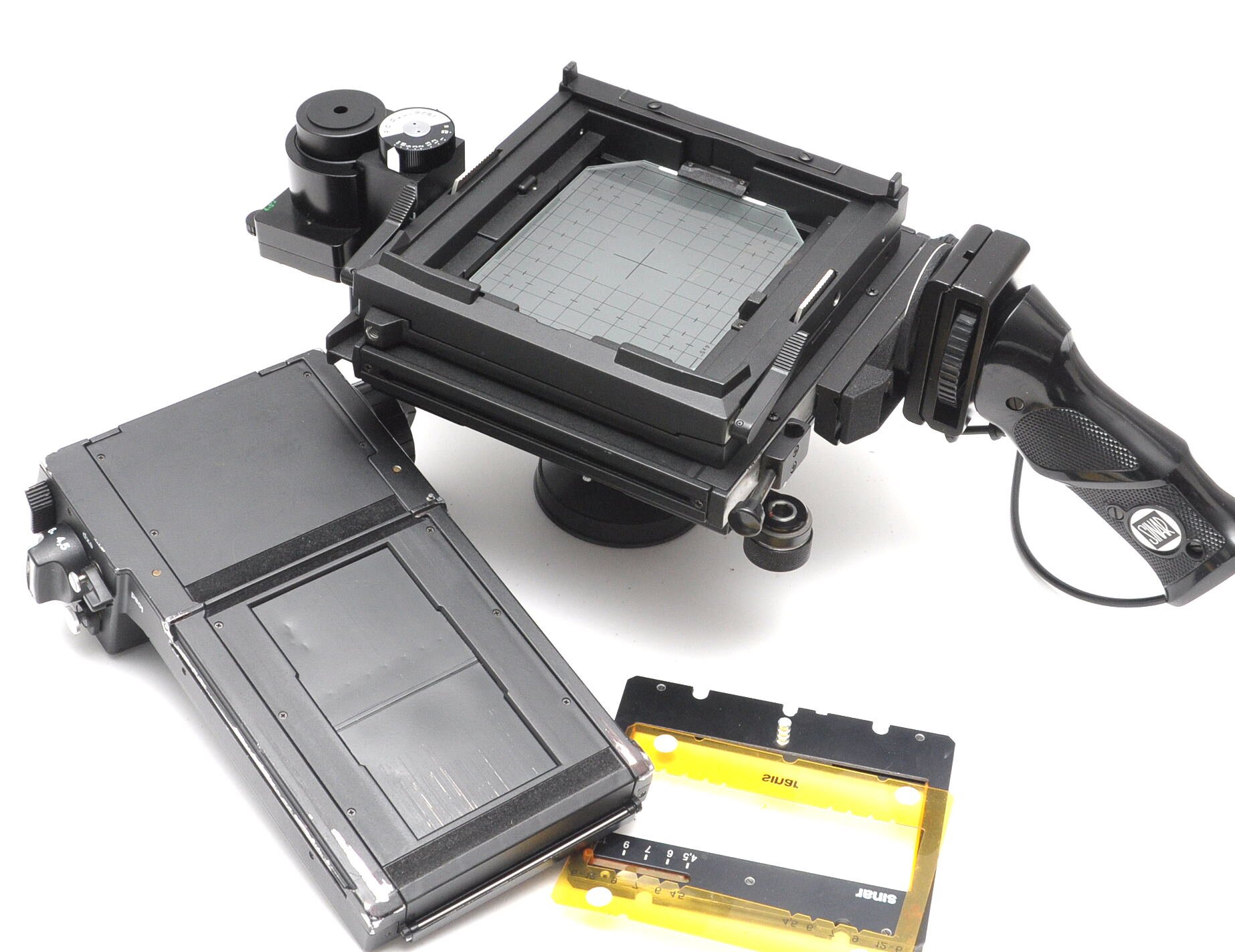 Sinar 4x5 Hand camera with Super-Angulon 5,6/65 mm lens