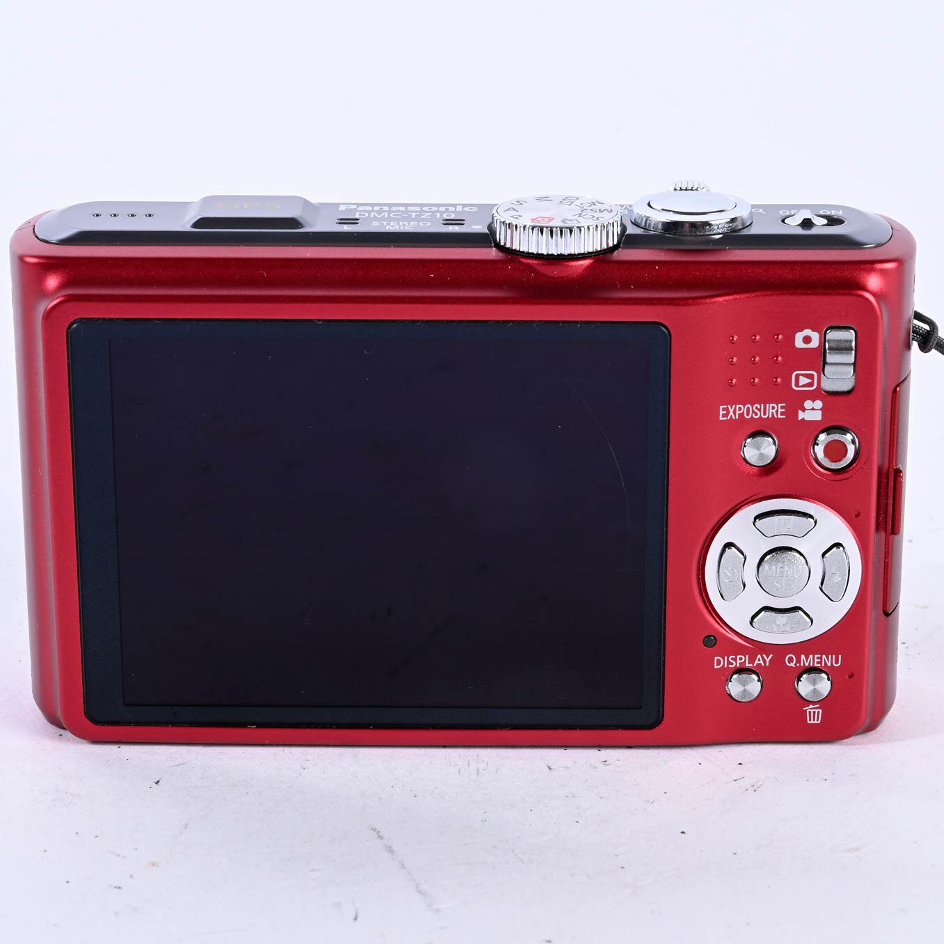 Panasonic LUMIX DMC-TZ10 12.1MP Digitalkamera rot