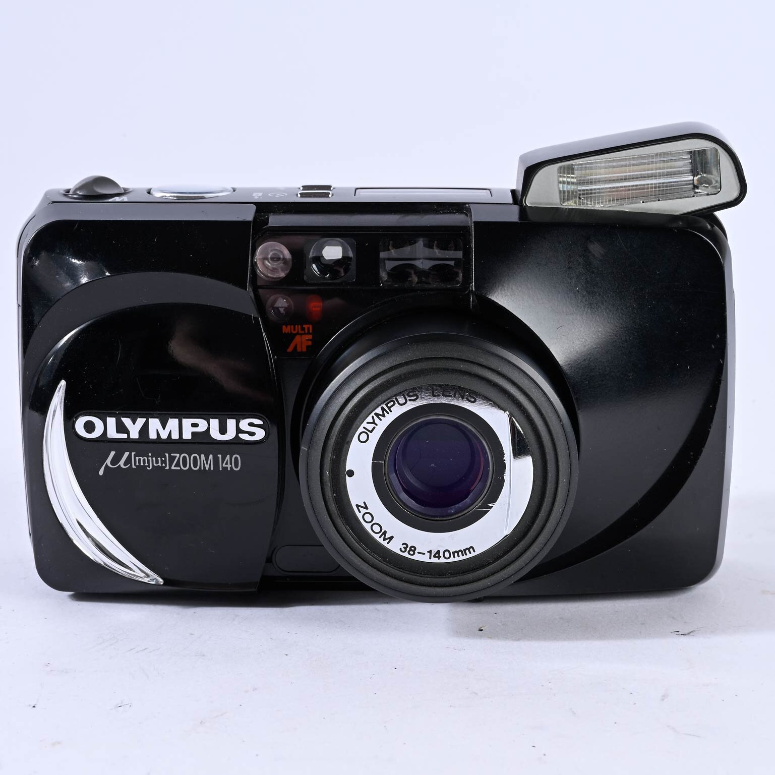 Olympus mju ZOOM 140 Schwarz Kompaktkamera Point & Shoot
