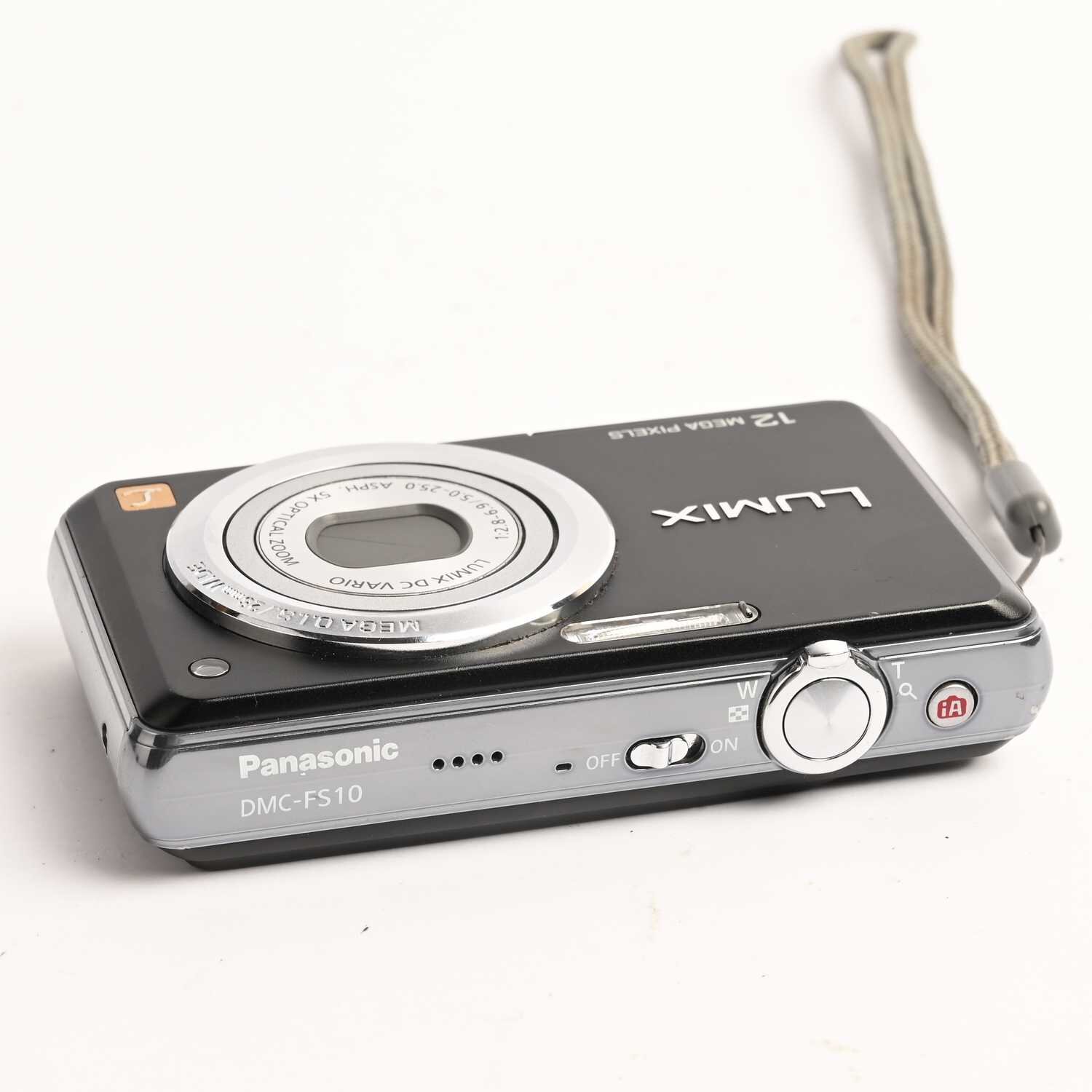Panasonic Lumix DMC-FS10 Digitale Kompaktkamera 5x Optical Zoom 12 MP