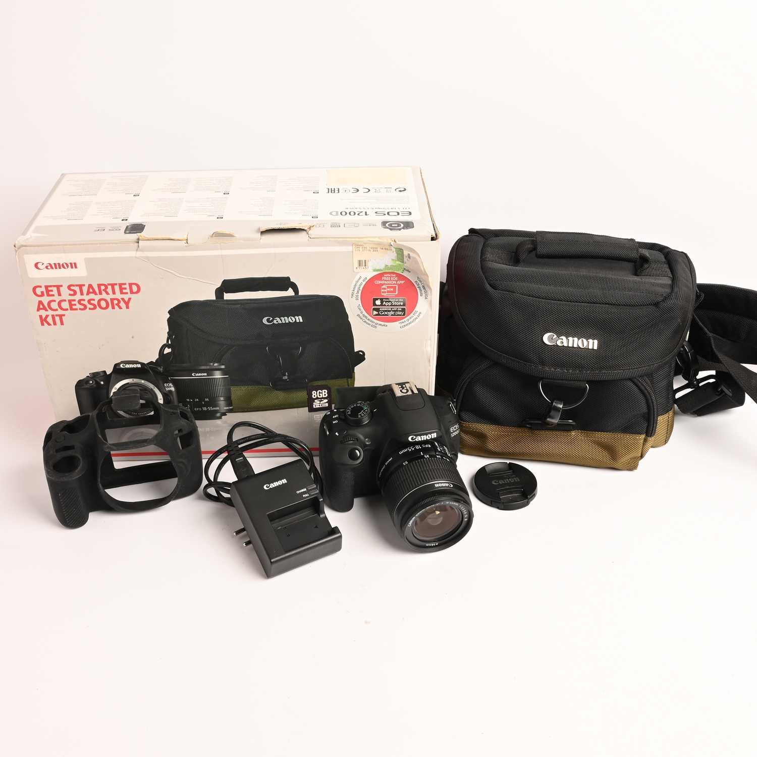 Canon EOS 1200D 18 MP FULL HD DSLR Digitalkamera