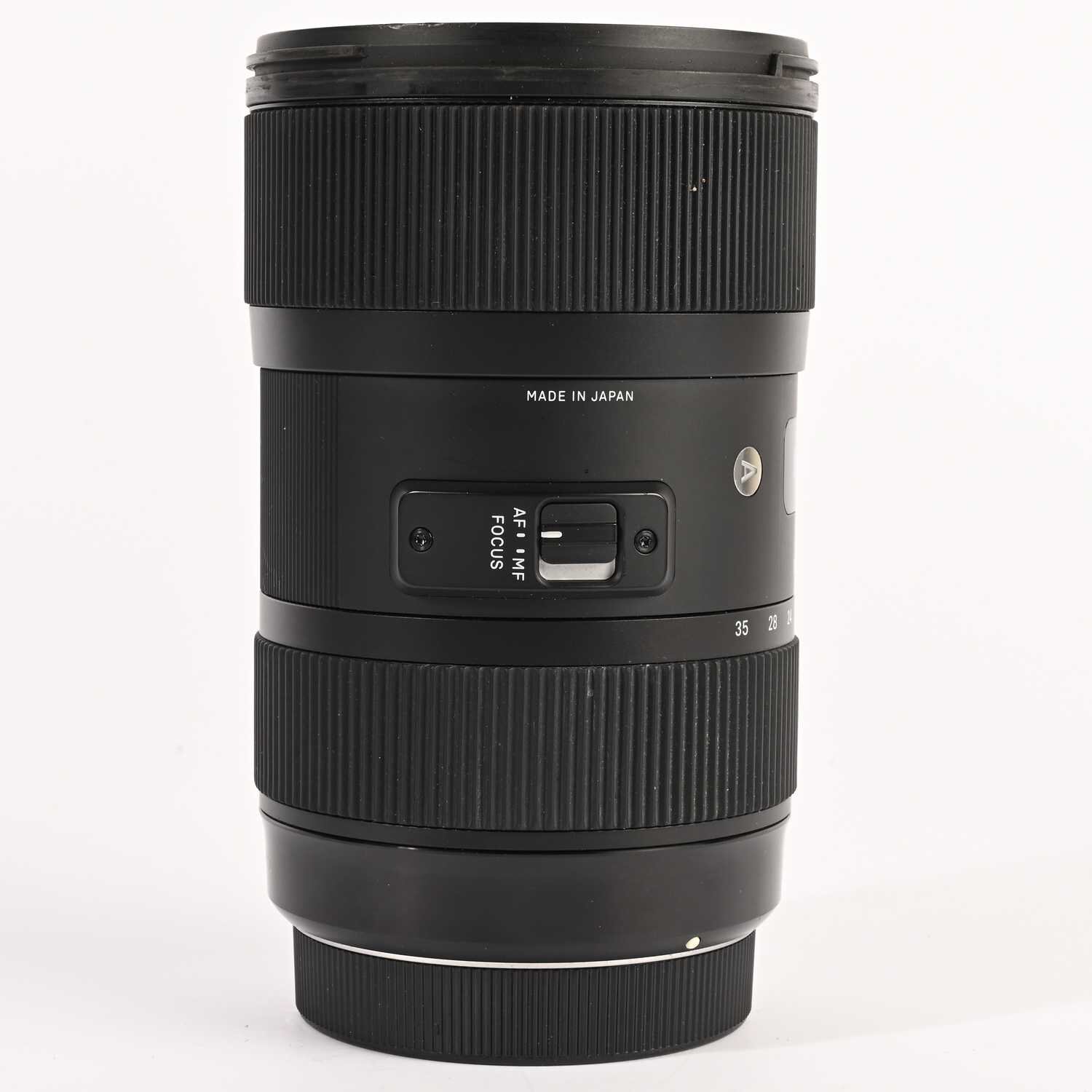 Sigma 18-35mm 1:1.8 DC 72mm Canon EF