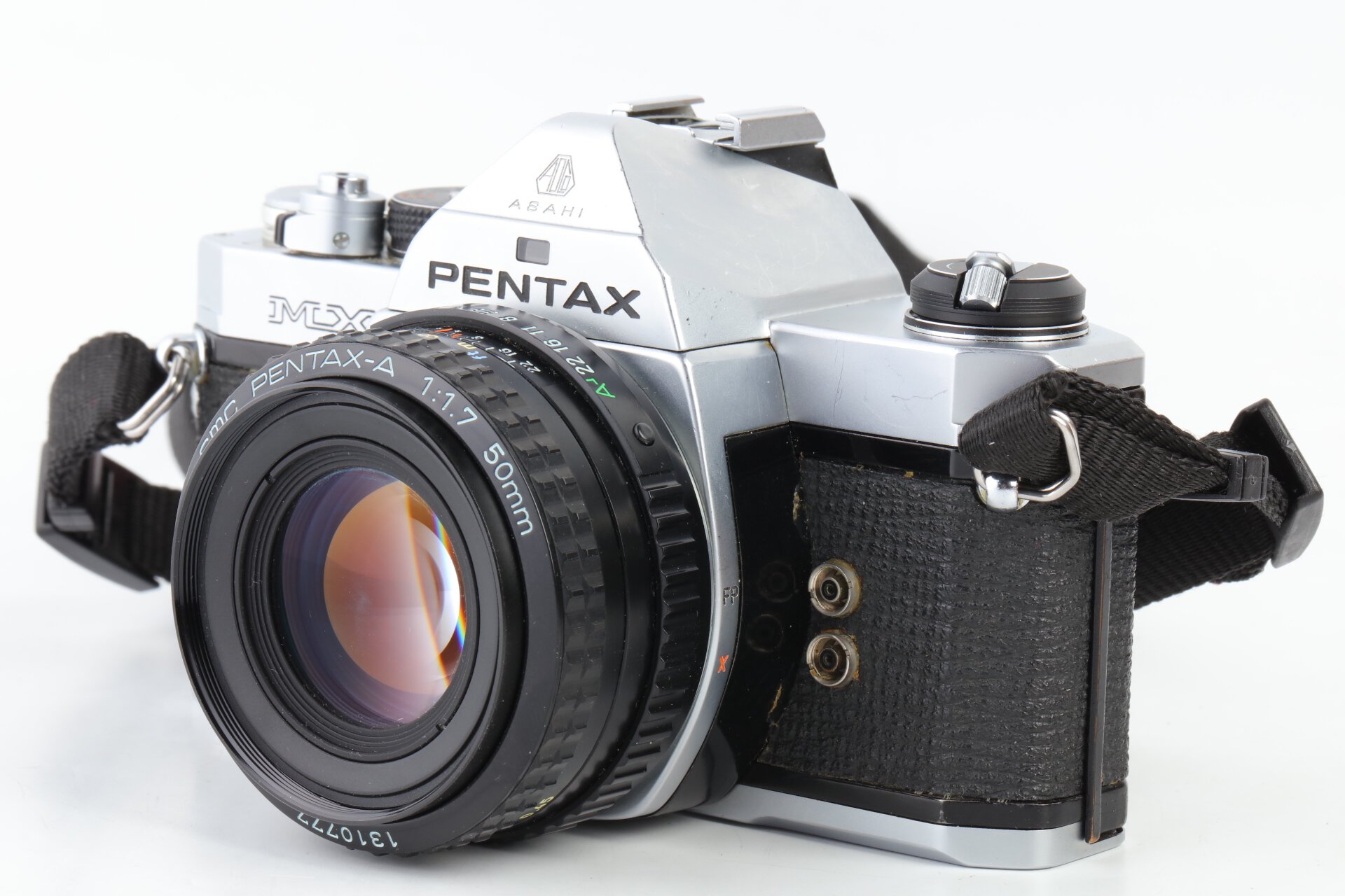 Pentax MX Gehäuse chrom + SMC Pentax-A 1,7/50mm