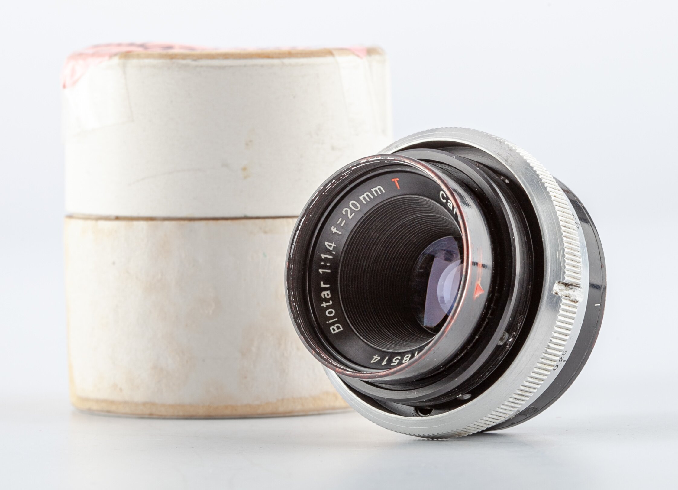 Carl Zeiss Biotar 1,4/20mm T C mount rare