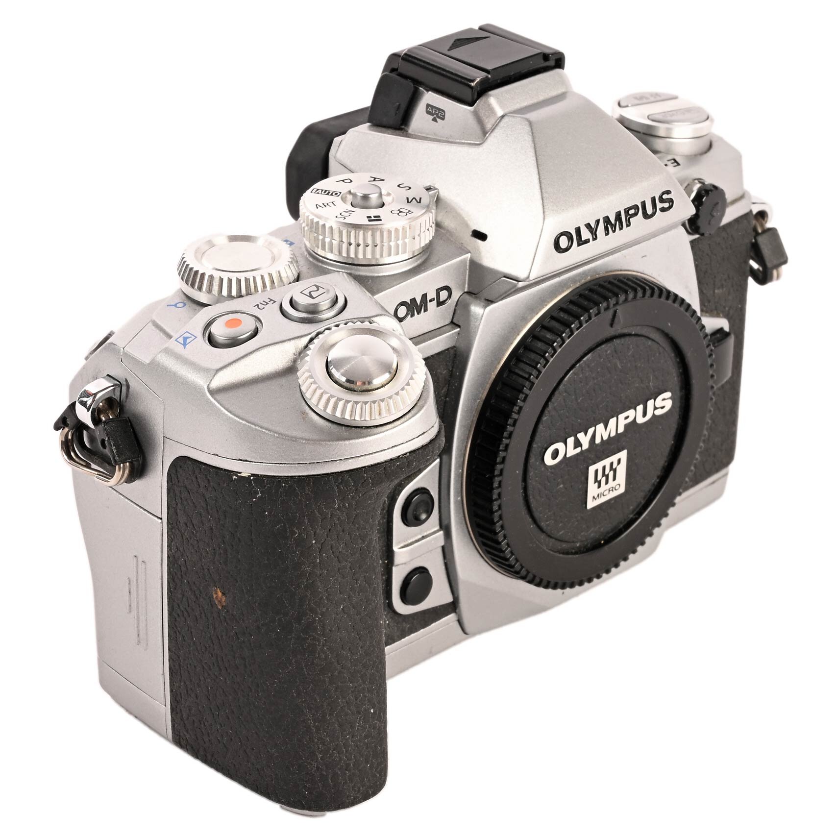 Olympus OM-D E-M1 Mark1 spiegellose Digitalkamera silber