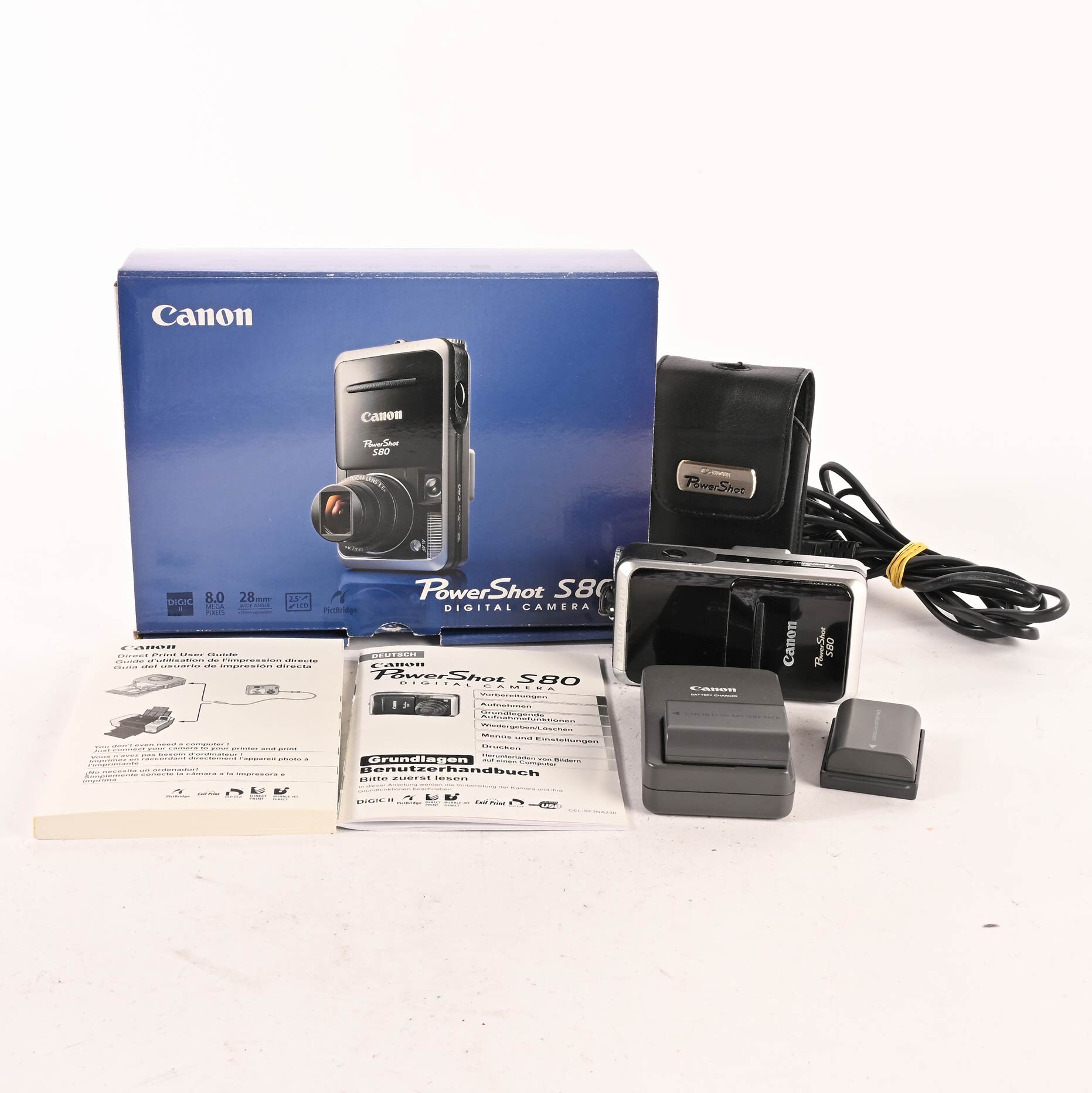 Canon Digitalkamera PowerShot S80 8.0MP