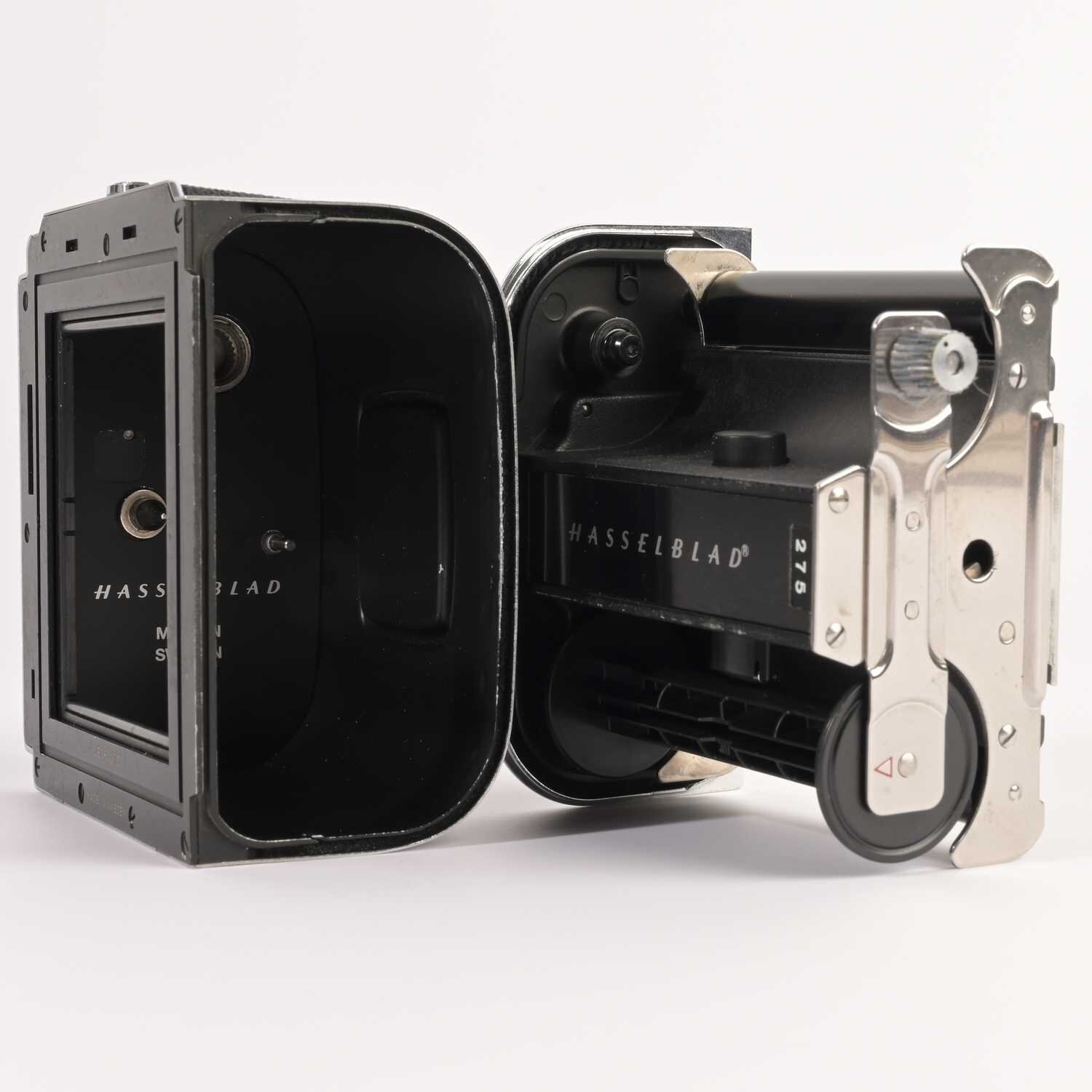 Hasselblad 503CW chrome 3010243 + CFi 2,8/80mm Planar + A12 Magazin
