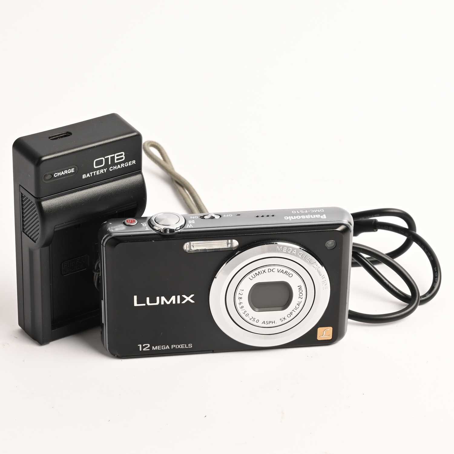 Panasonic Lumix DMC-FS10 Digitale Kompaktkamera 5x Optical Zoom 12 MP