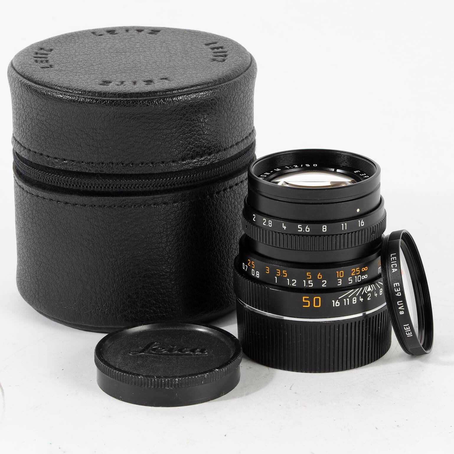 LEICA SUMMICRON-M 11817 50MM F/2.0 SCHWARZ  2/50mm Made in Germany