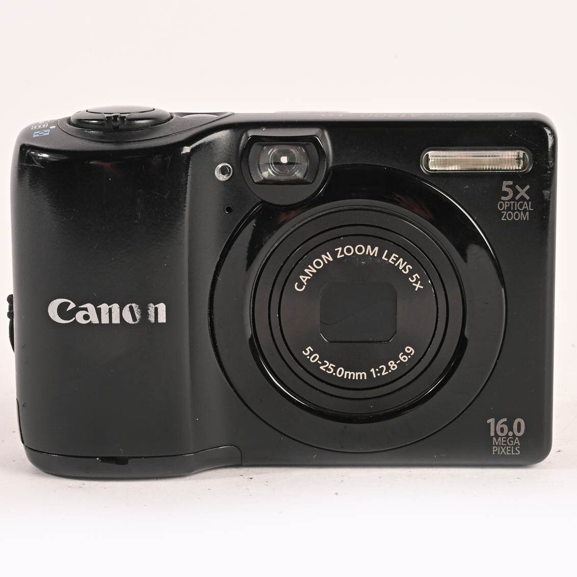 Canon PowerShot A1300 HD Digitalkamera 16.0MP schwarz 5 optical zoom