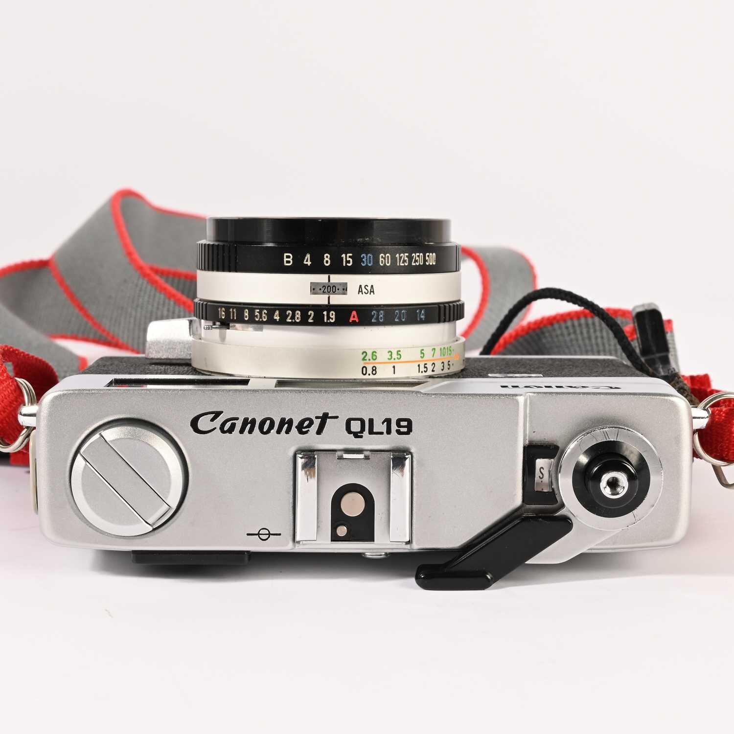 Canon Canonet QL19 lens 45/1,9 nottested