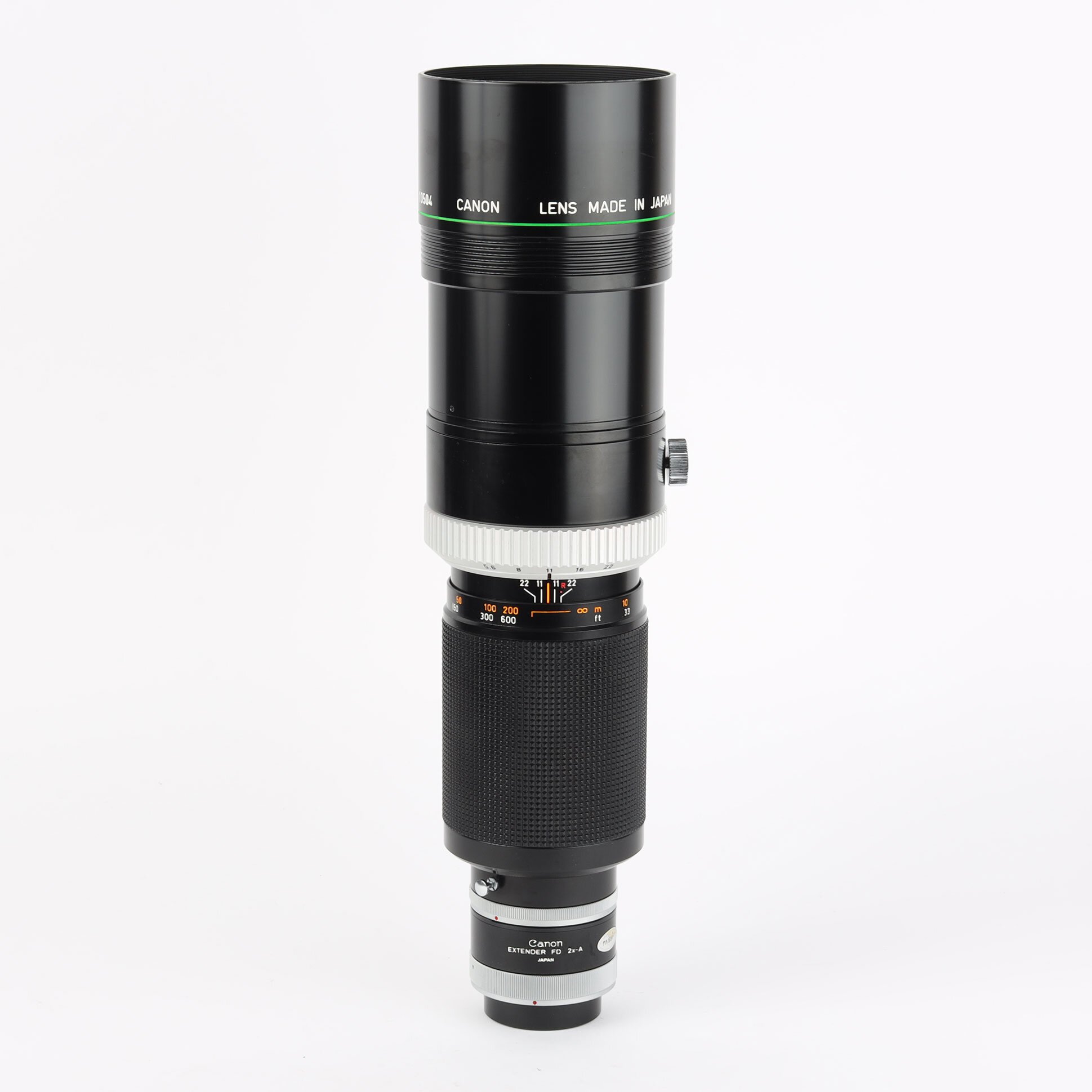 Canon FL-F 5.6/500mm FD extender 2x-A