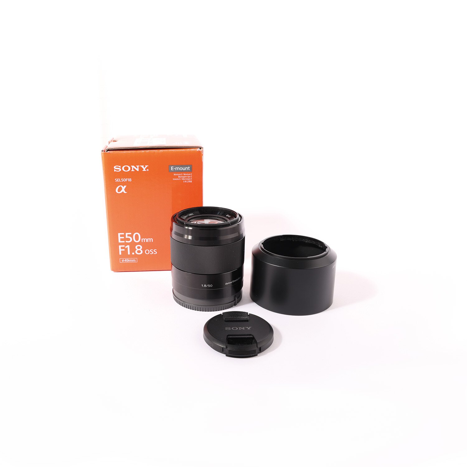 Sony E 1.8/50mm OSS APSC