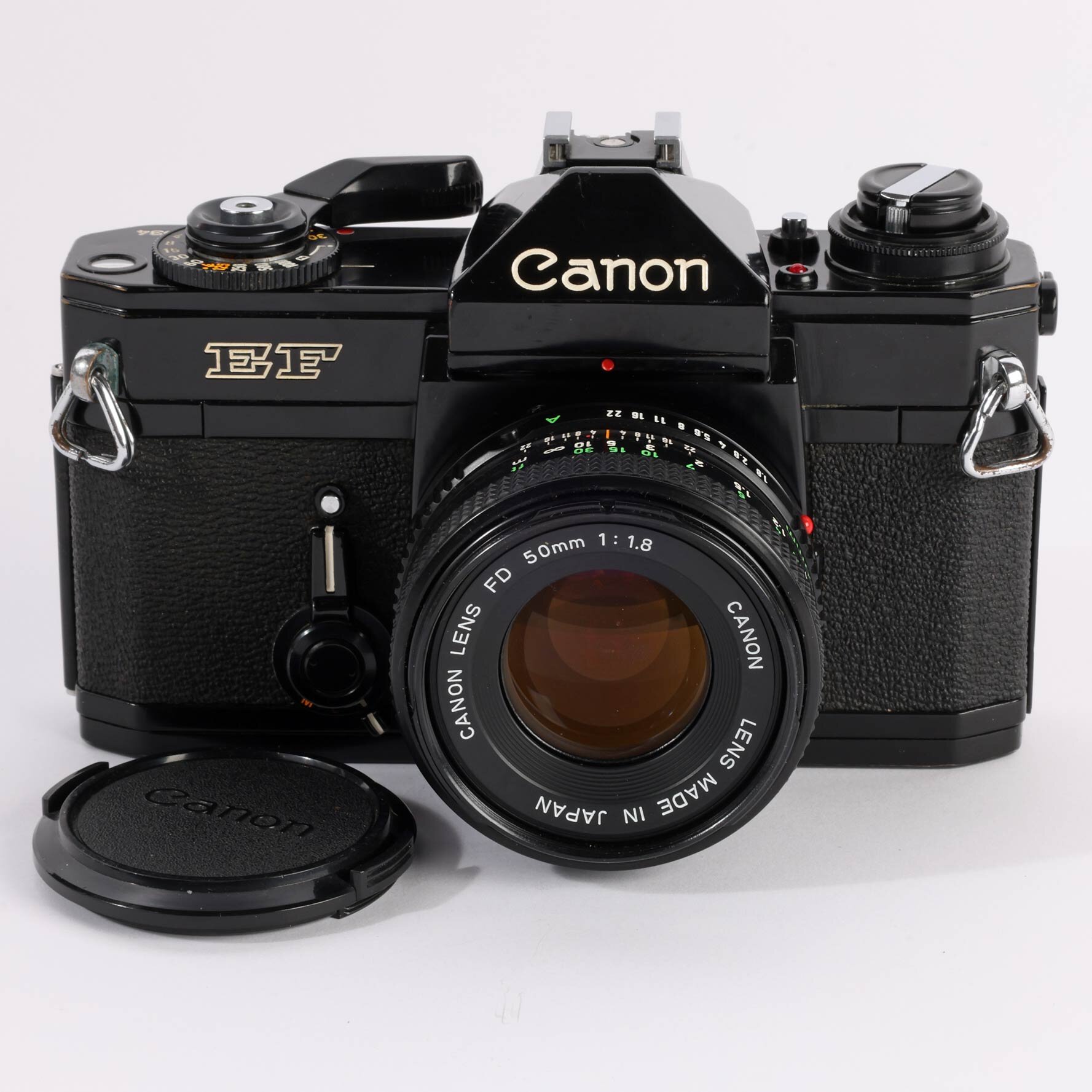 Canon EF black Canon FD 50/1,8