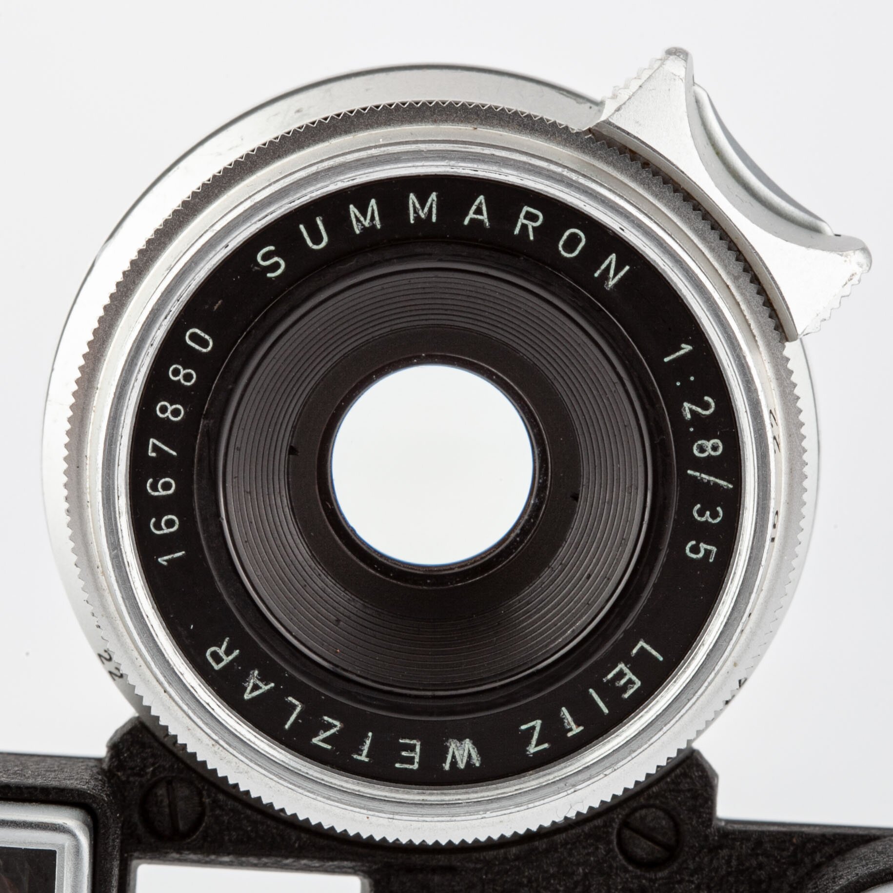 Leitz Wetzlar Leica M Summaron 2,8/35mm Brille M-Bajonett chrom