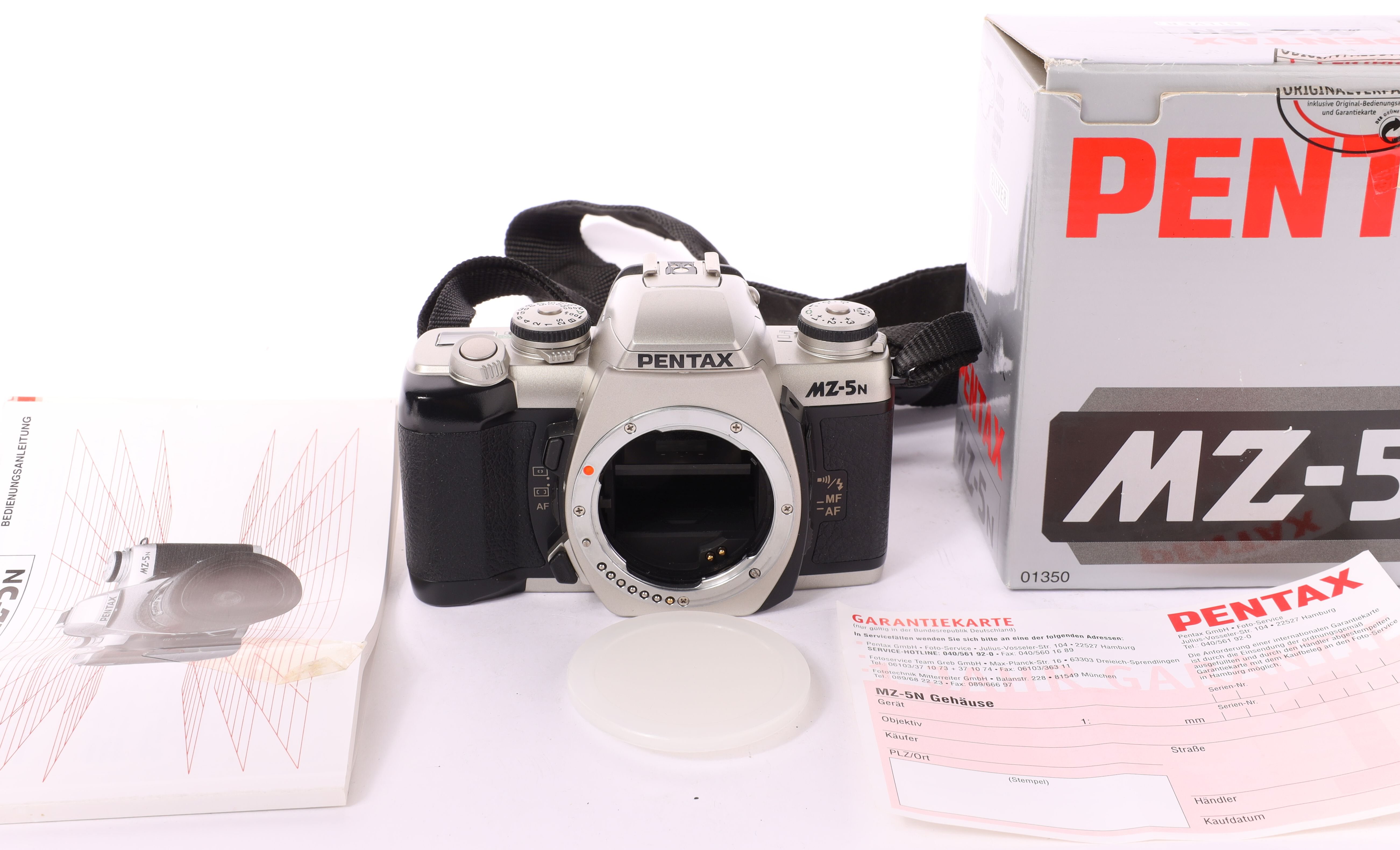 Pentax MZ 5n Gehäuse silver